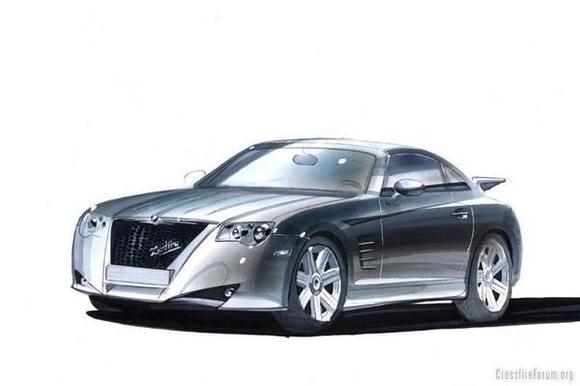 Chrysler Crossfire Sketch3