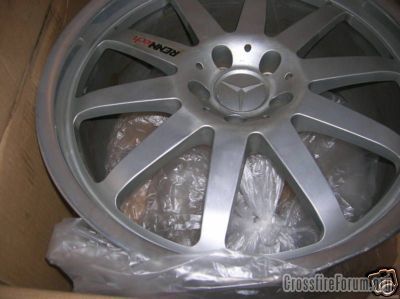 Chrysler Crossfire Wheels Renntech Monolite