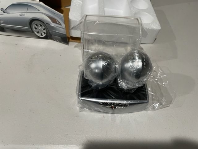 Miscellaneous - New-In-Box Chrysler Crossfire Custom Made Shift Knob Salt & Pepper Shakers - - New - 2004 to 2024 Chrysler Crossfire - West Bloomfield, MI 48322, United States