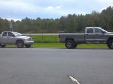 My truck and my dads