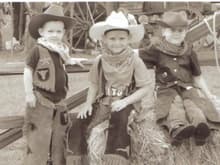 The Mafia Boys In Cowboy gear..