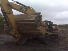 12 Mats and My Cat 330DL at work....