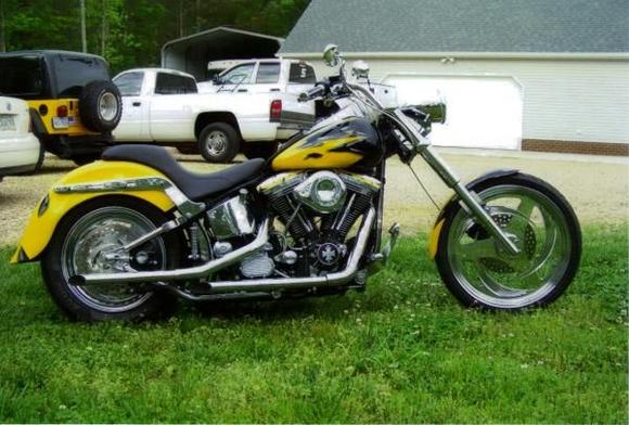 97 Harley Soft Tail Custom