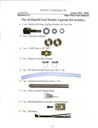 Airdog Module Upgrade kit