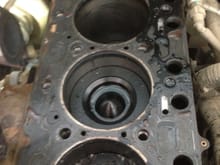 Valve spring broke piston hit valve and broke valve stem valve dropped into cylinder