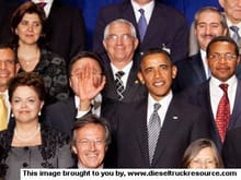 Obama hand blackdress
