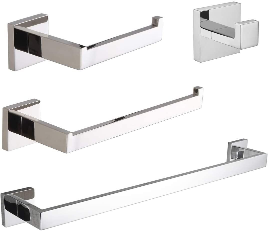 How to replace bathroom towel/toilet paper racks