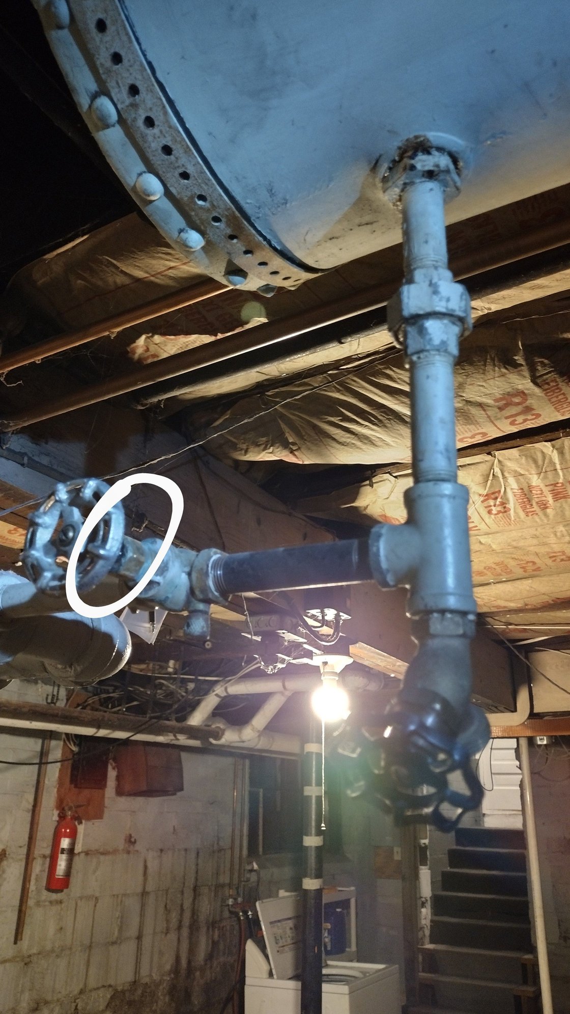 Leaking packing nut on a hot water boiler Community