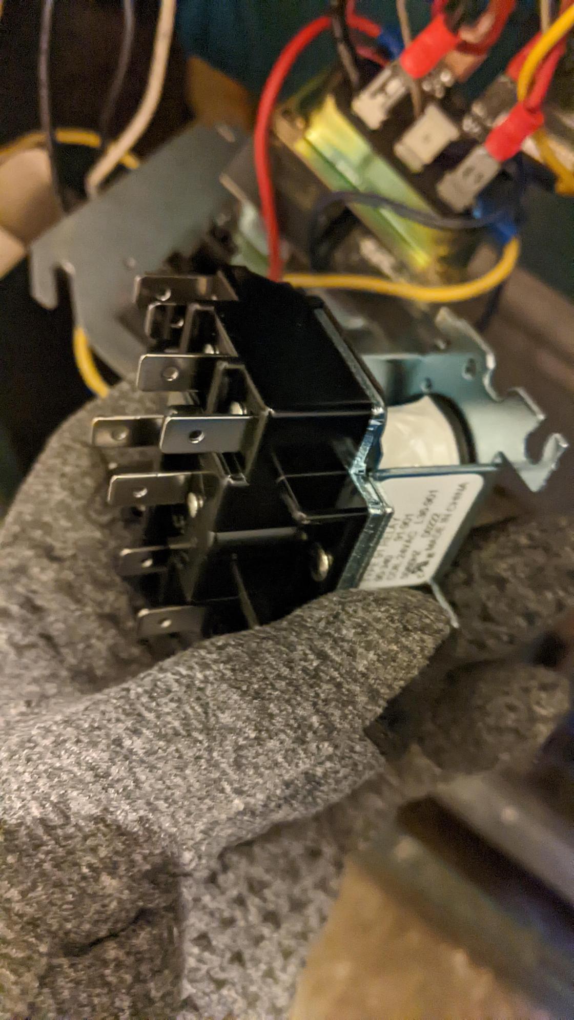 Burnham Boiler Type 91 Relay keeps coming loose