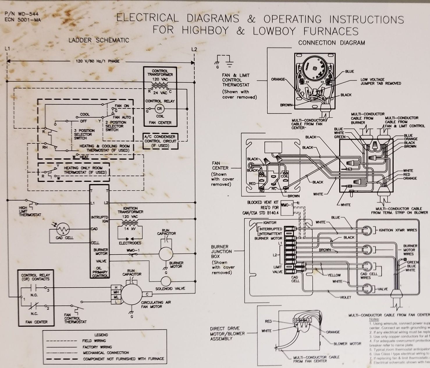 Connecting Nest thermostat to Genisys 7505 oil burner - DoItYourself