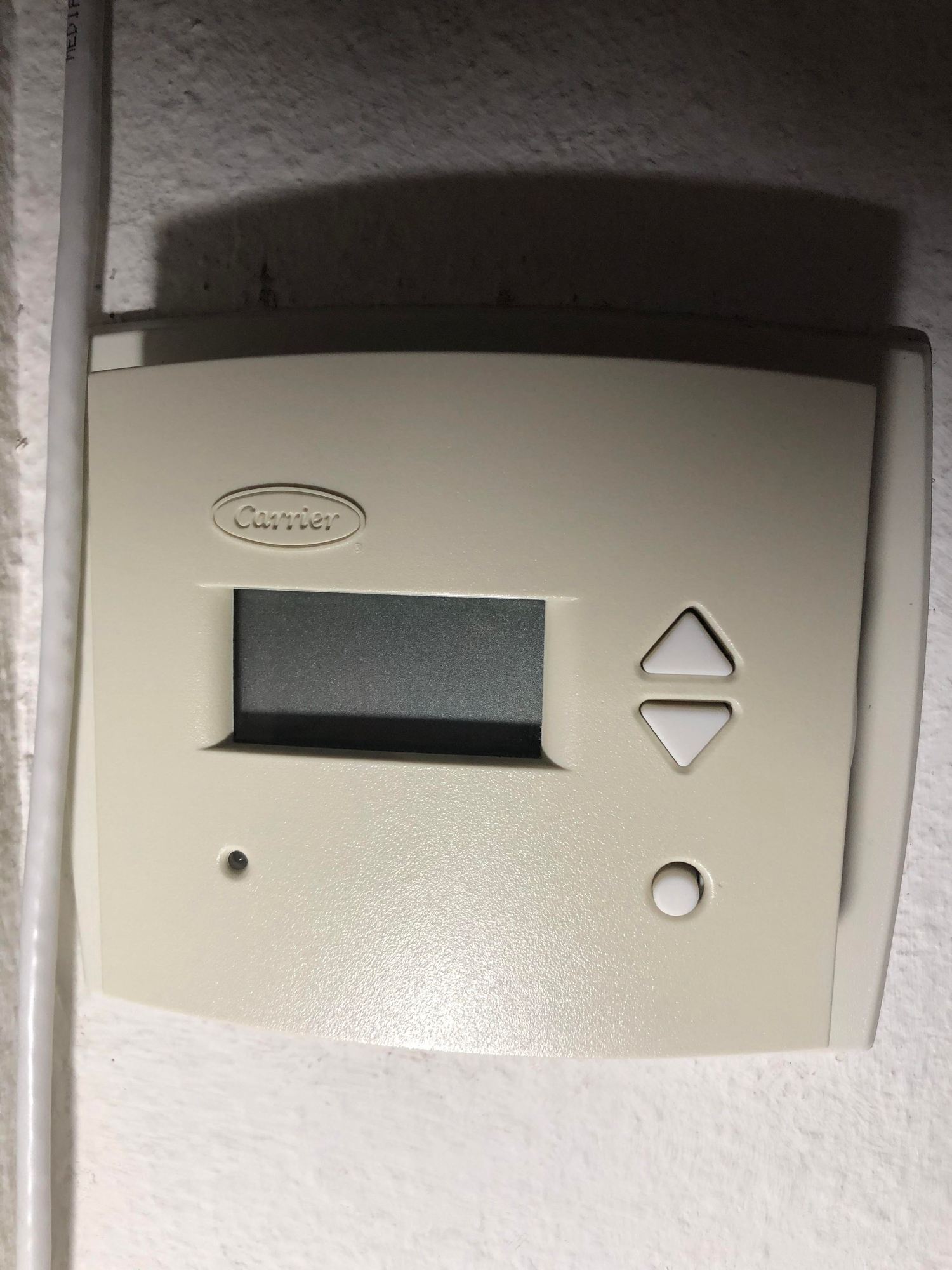 Cold air return in wall between 2 bedrooms. Reduce noise