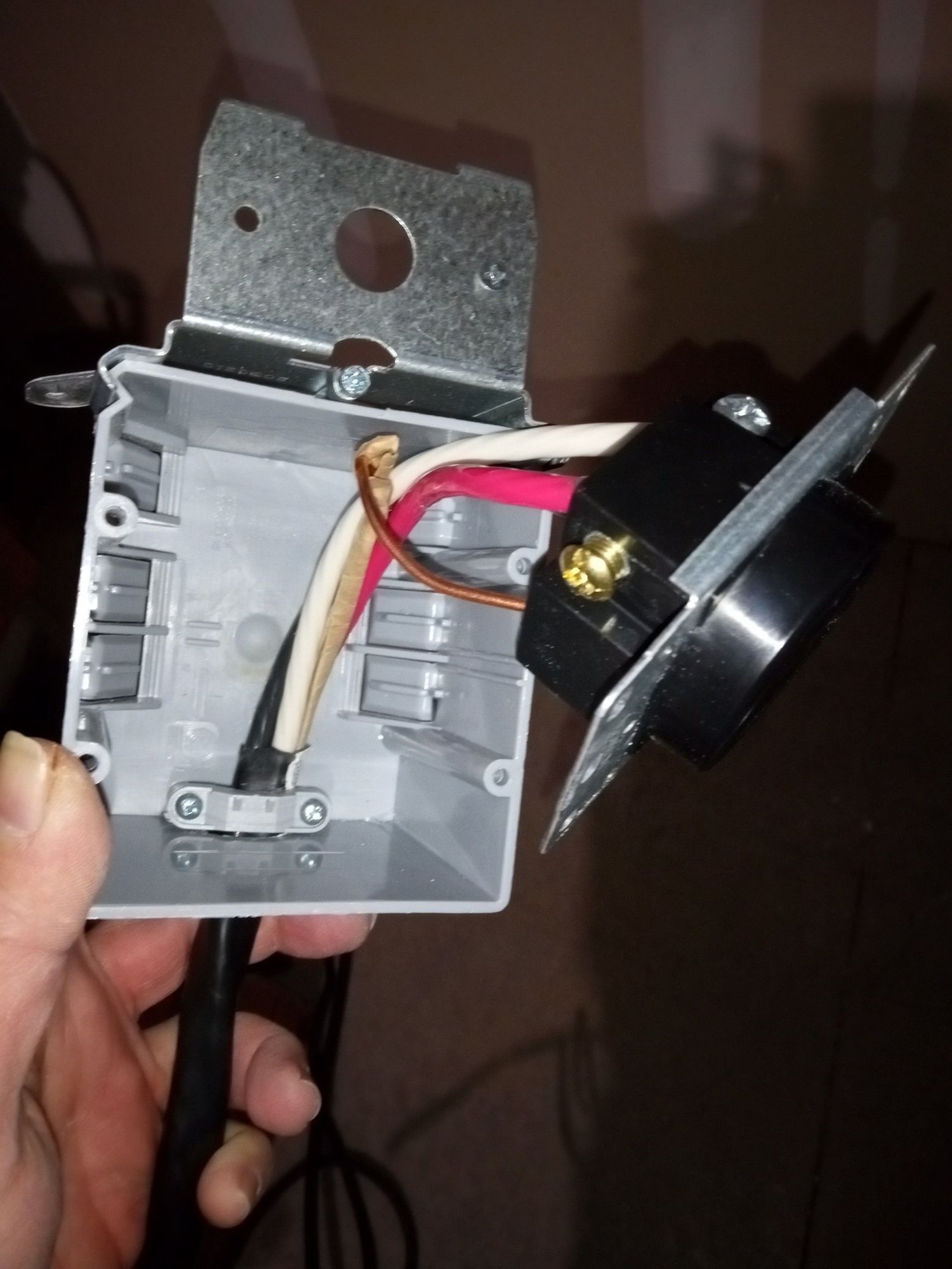 Install of new nema 1450r next to load center