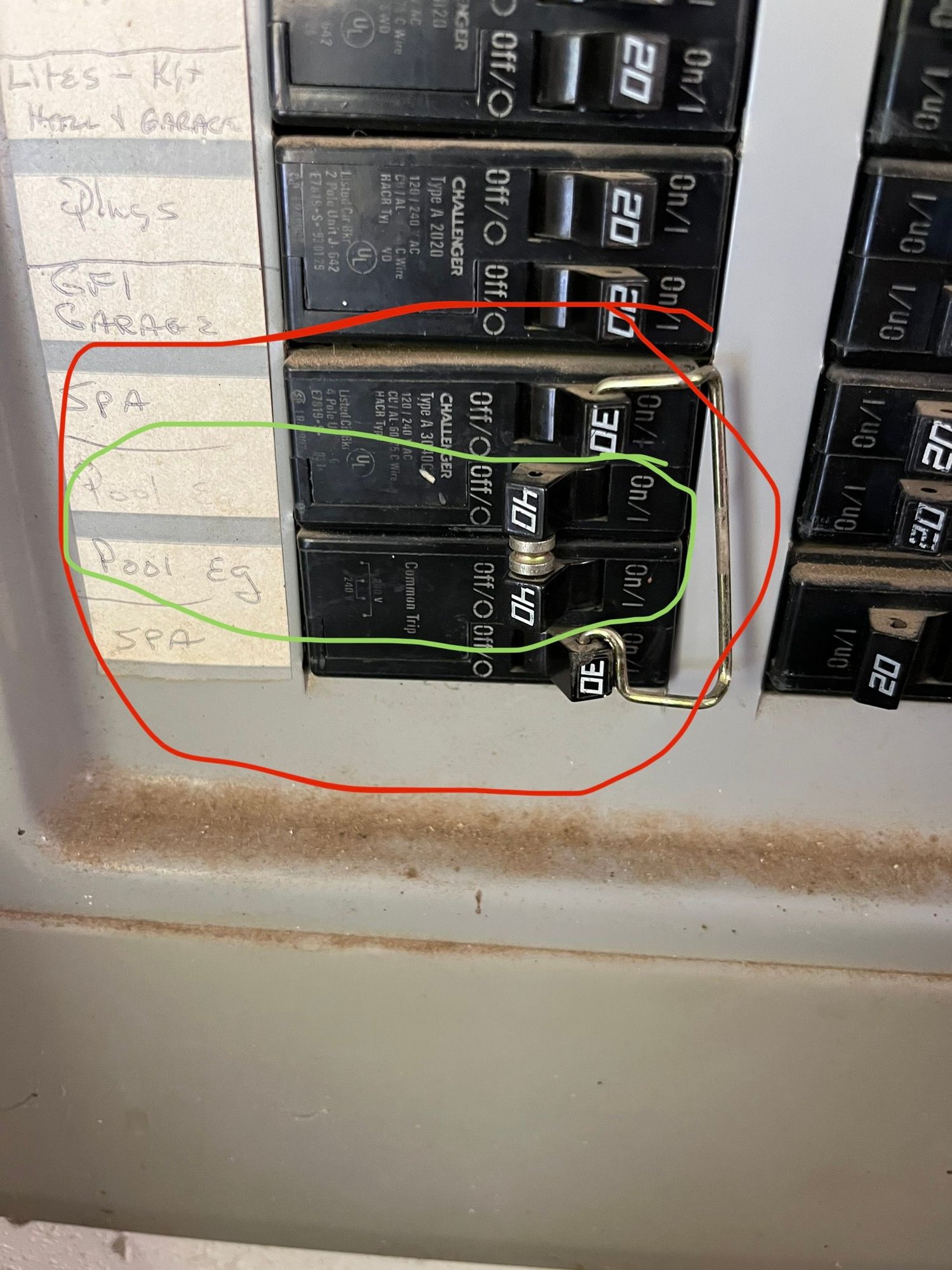Changing quad breaker to 1 220 circuit and 2 110v circuits