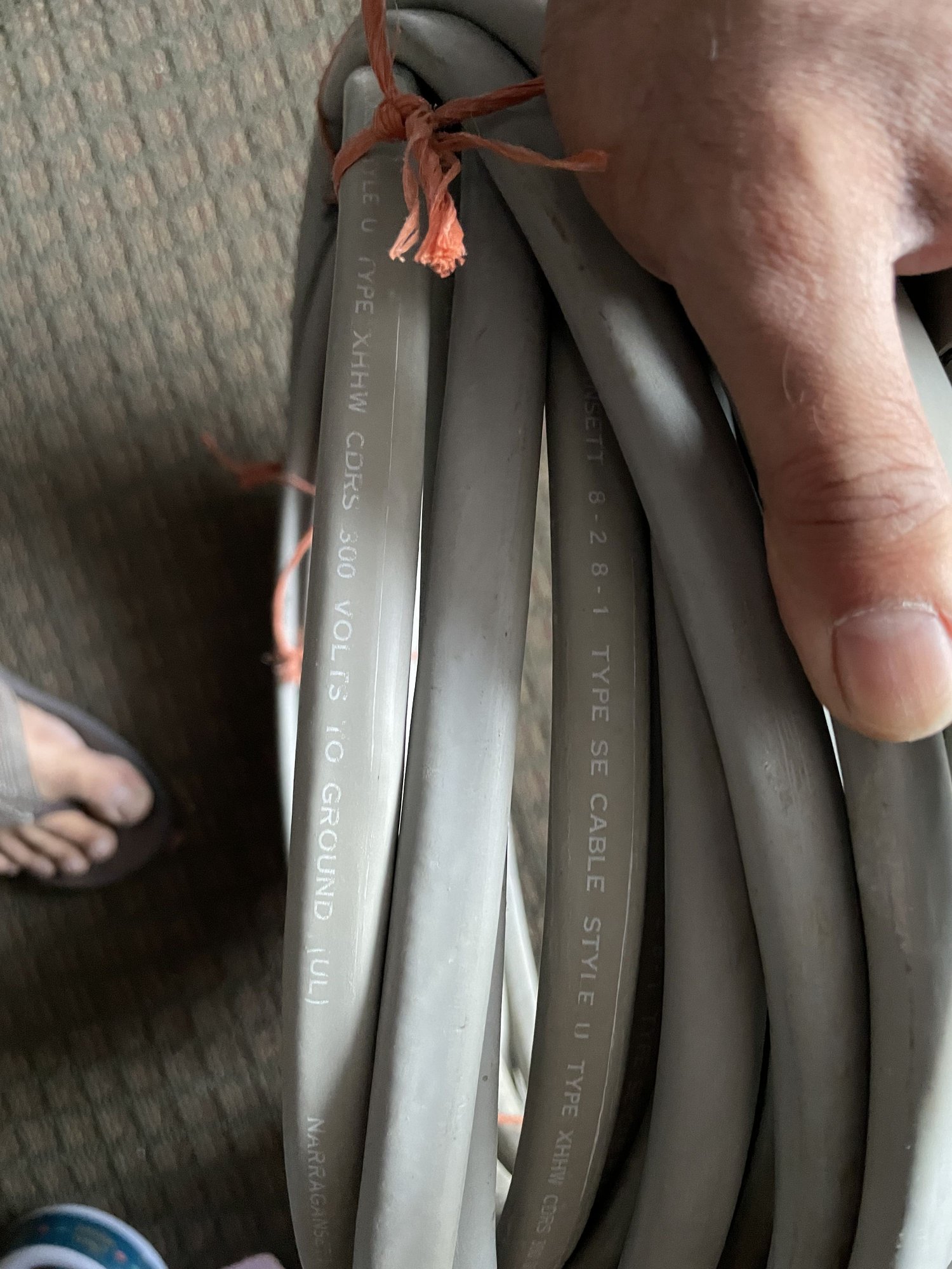 Can I make an welder extension cord out of Type SE cable