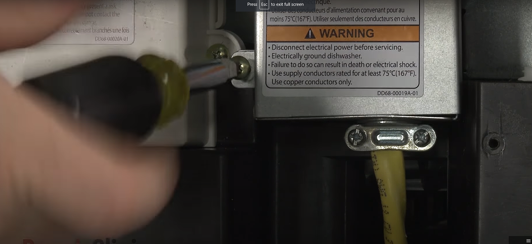 Samsung dishwasher repair need advice Community Forums