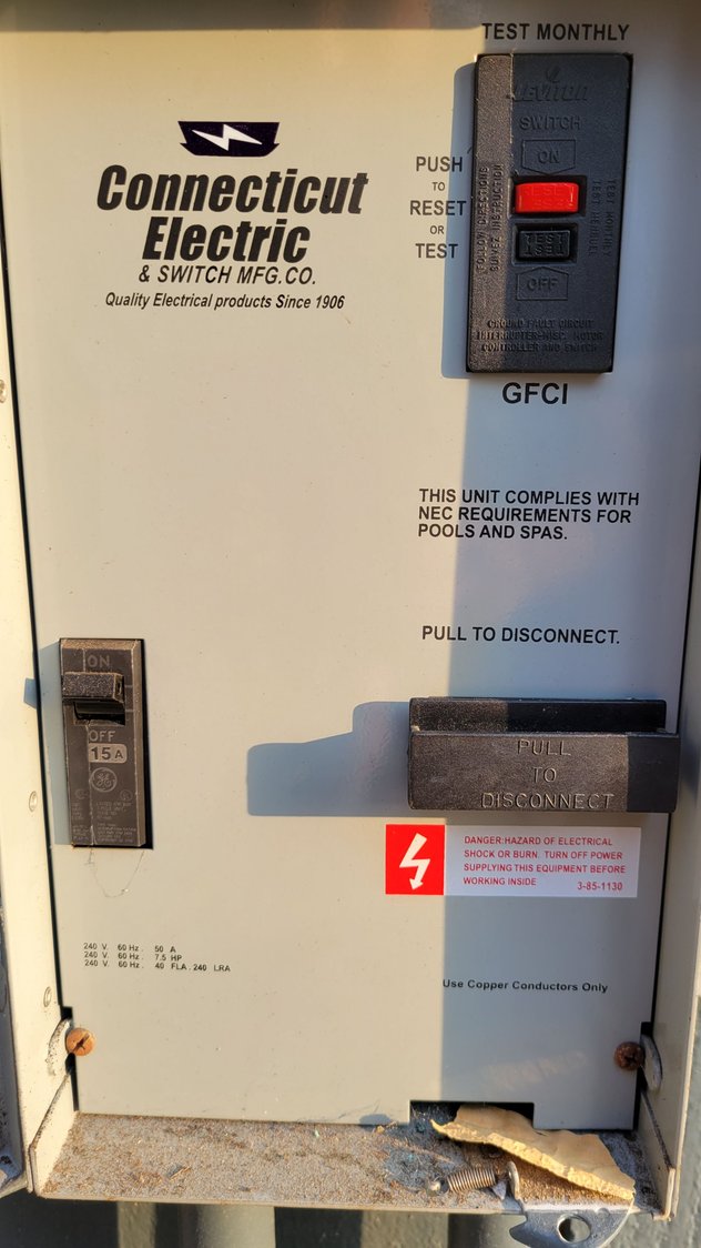 Spa disconnect question - DoItYourself.com Community Forums