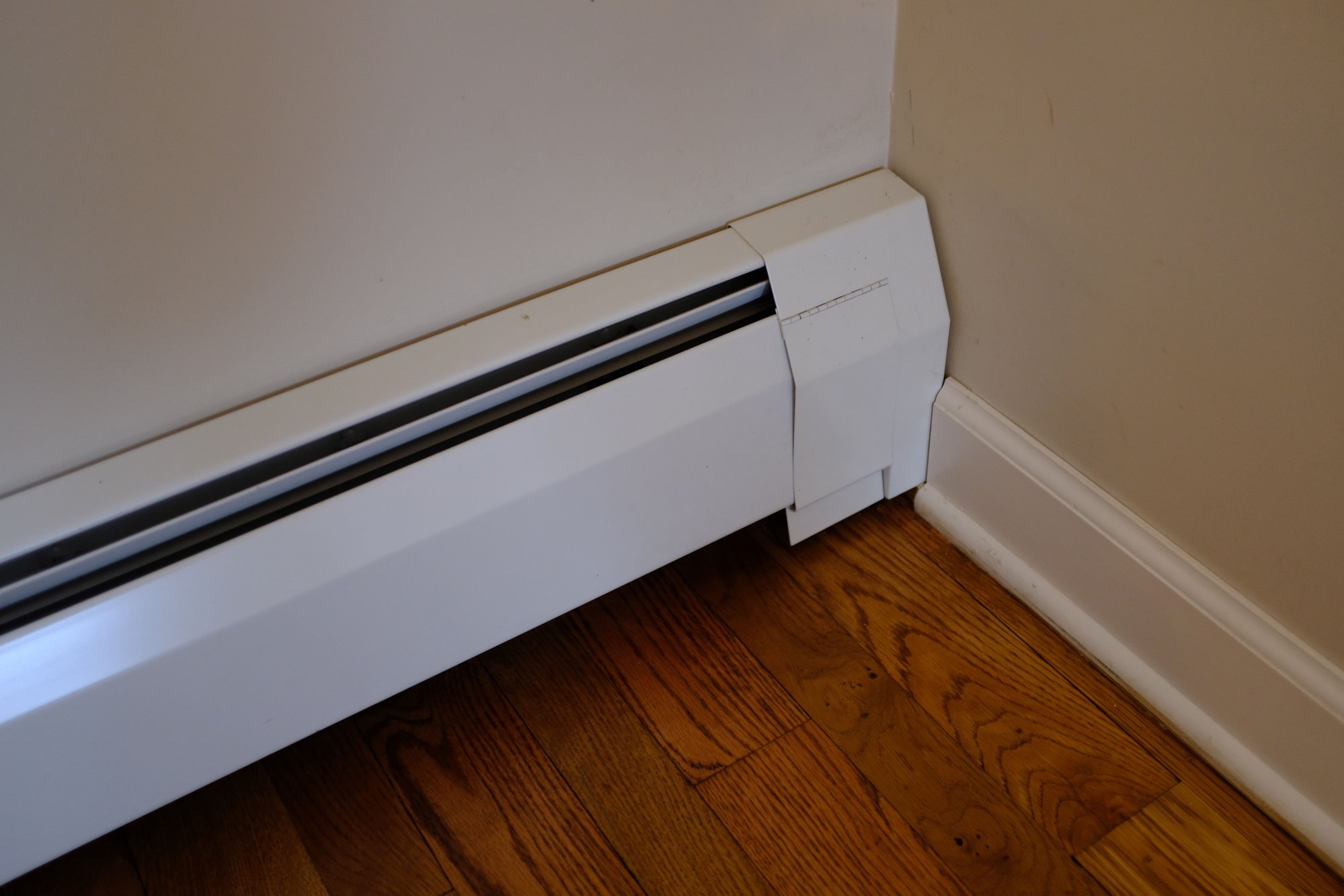 Baseboard radiators dont have bleeding valves