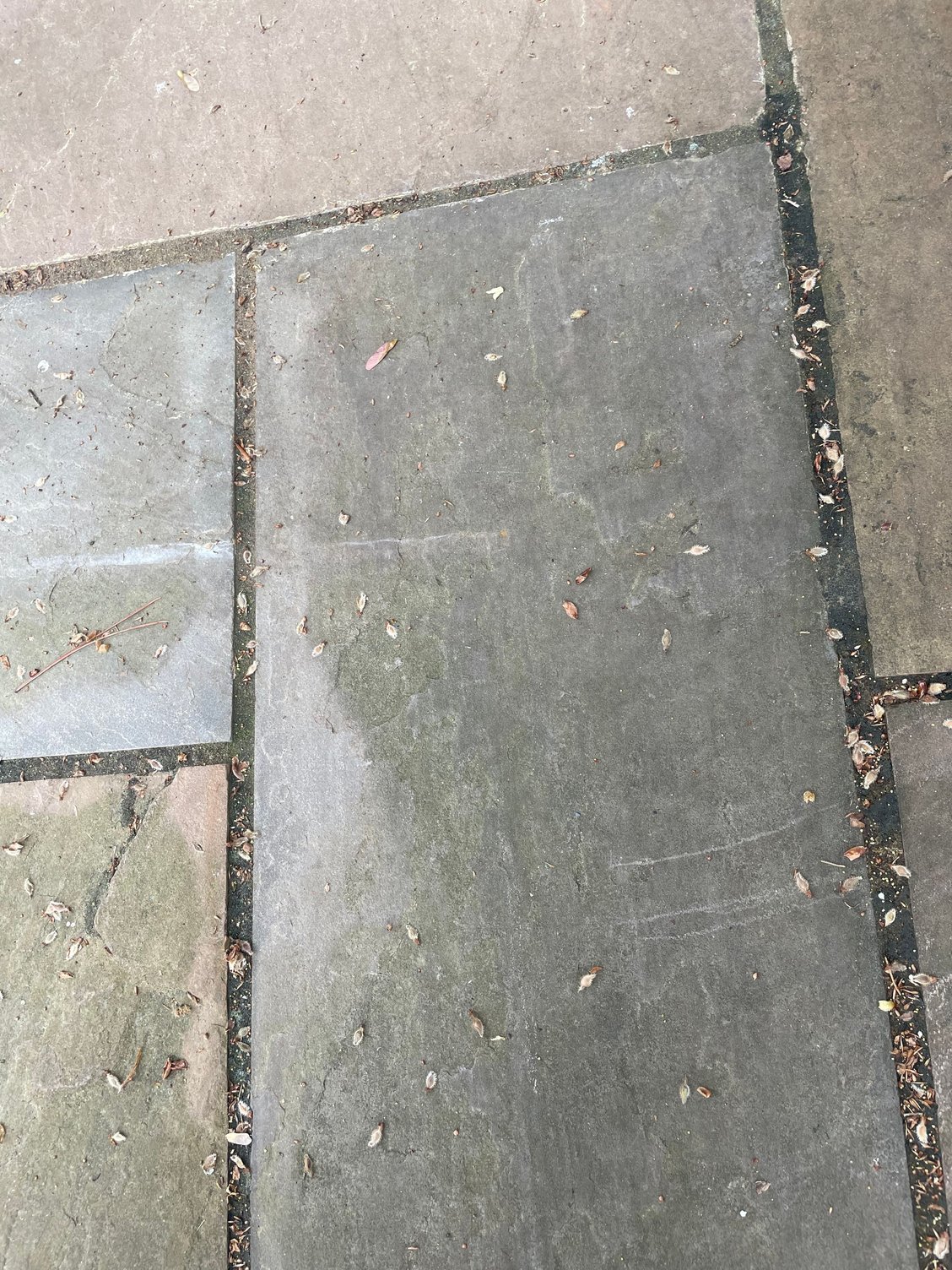 Natural stone patio cleaning help Community Forums