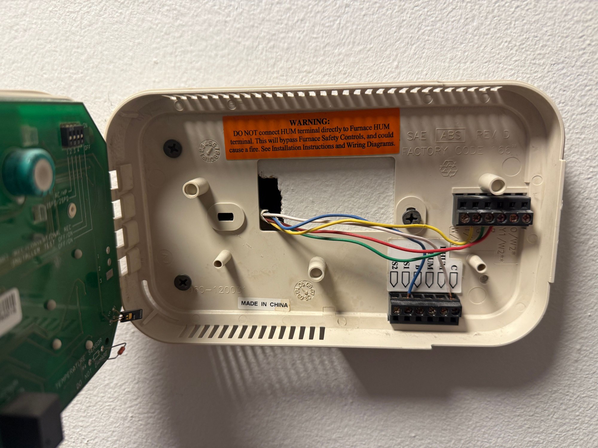 No power to AC thermostat (with C wire) - troubleshooting steps