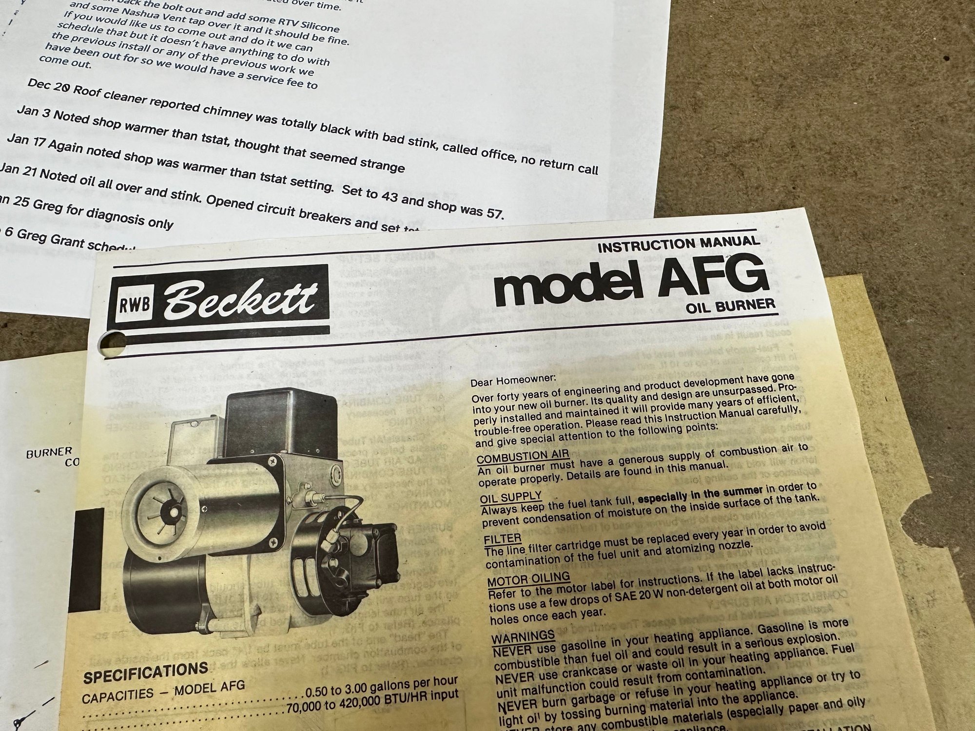 oil boiler blow up, likely cause was??? Community Forums