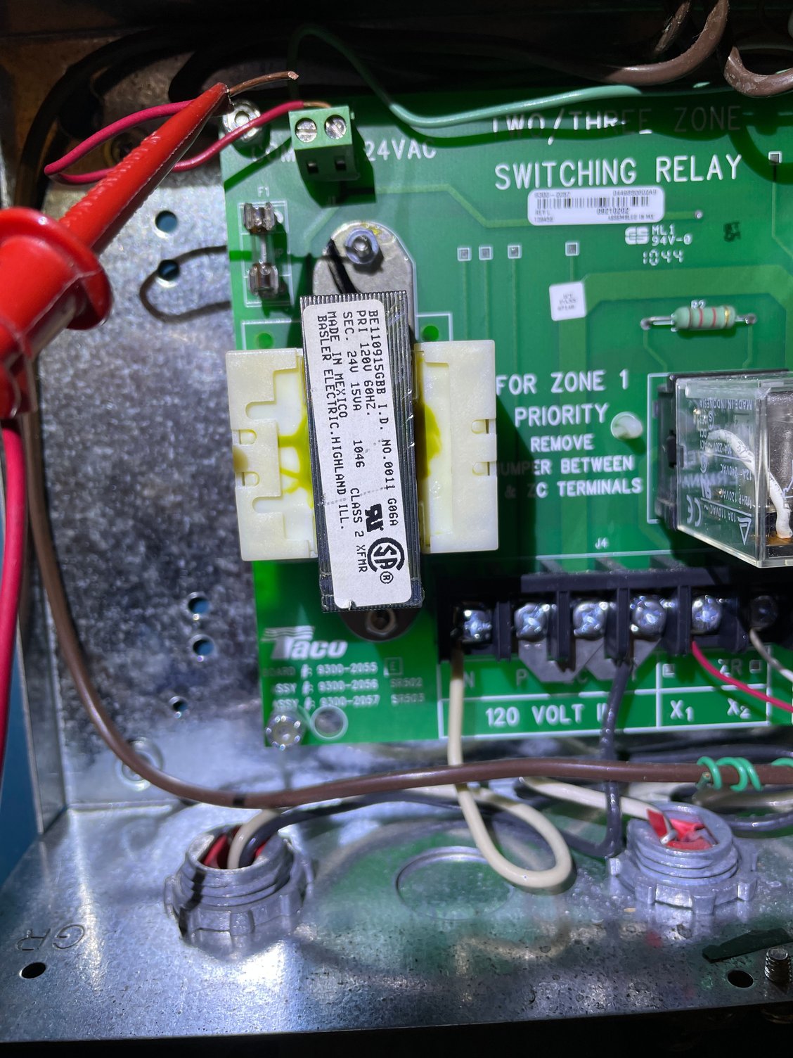 Taco Nest Thermostat Control Multiple Zones Taco Sr-504-4 Sr504-4