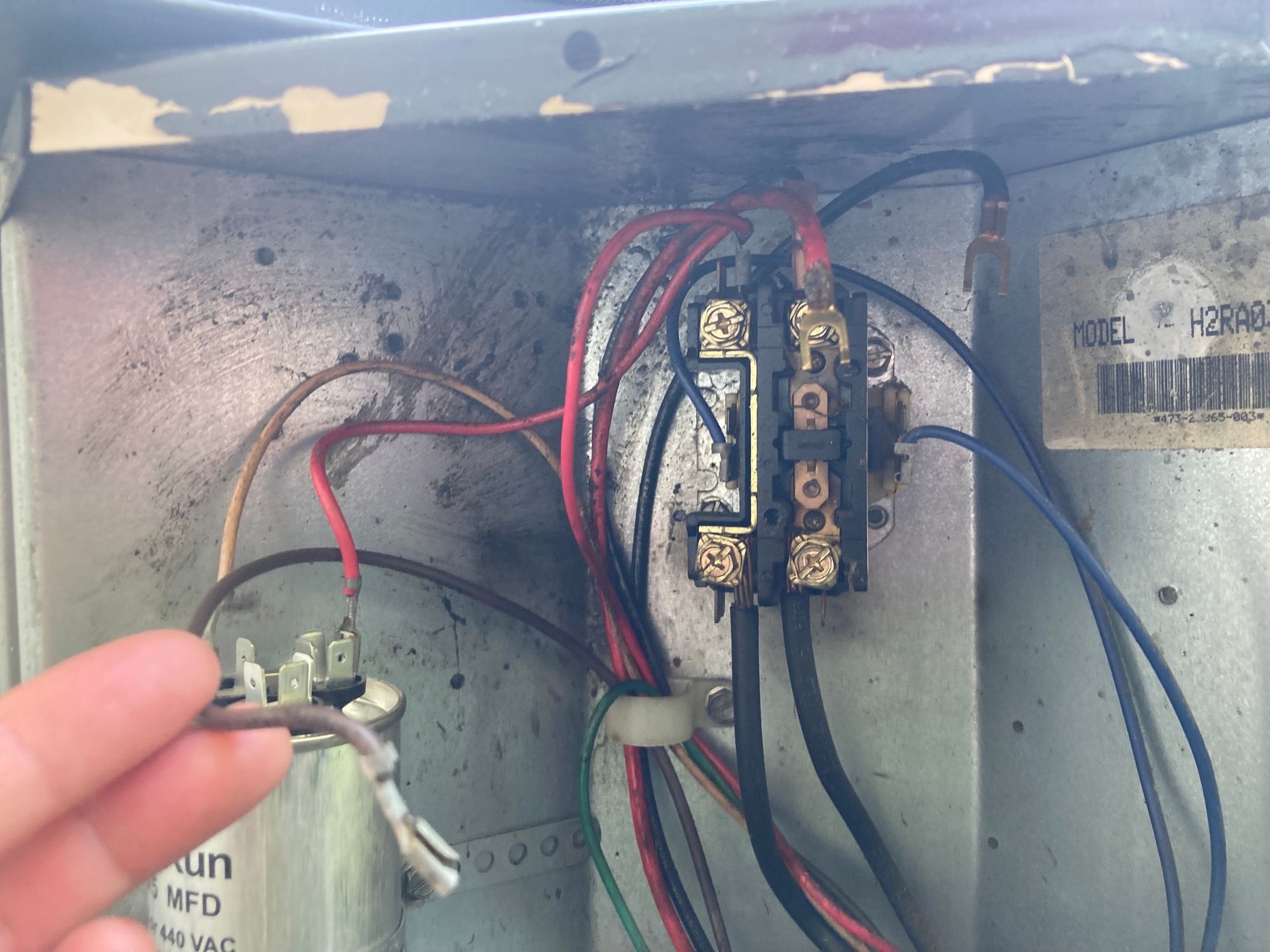 AC compressor not working but fan(external unit) is running