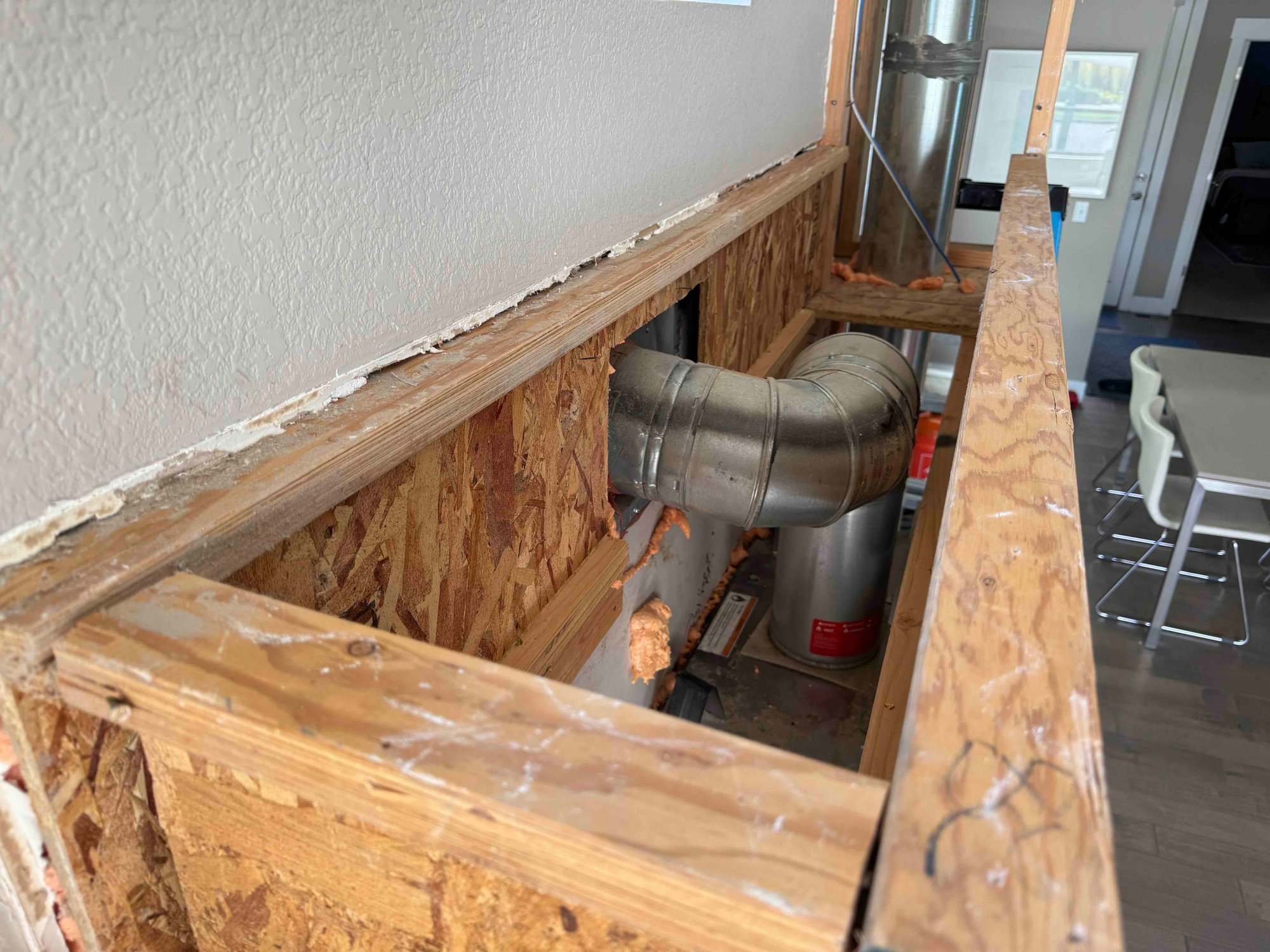 reworking fireplace chase framing Community Forums