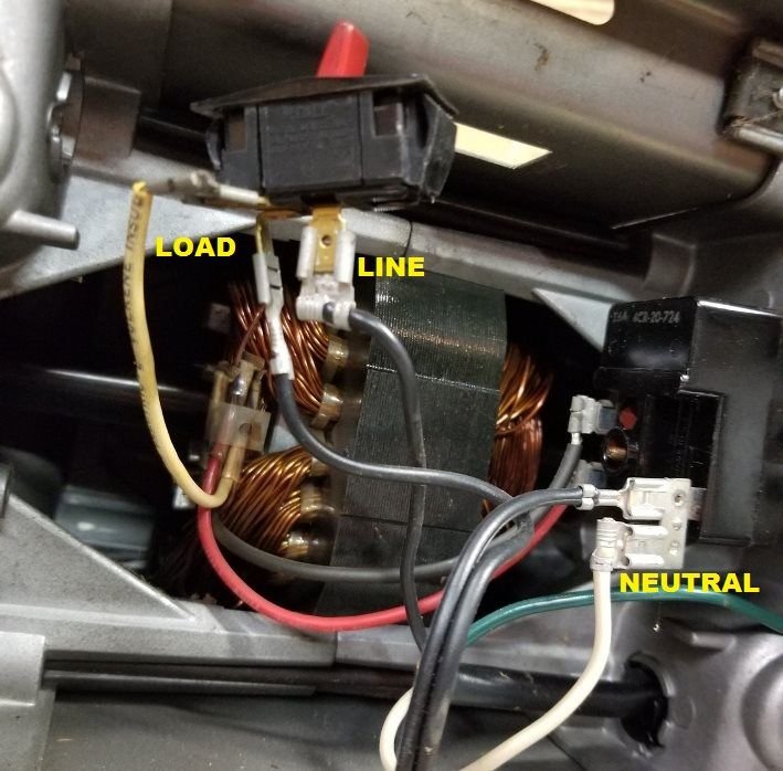 Switch broke on vintage Craftsman bench grinder, need some help ...