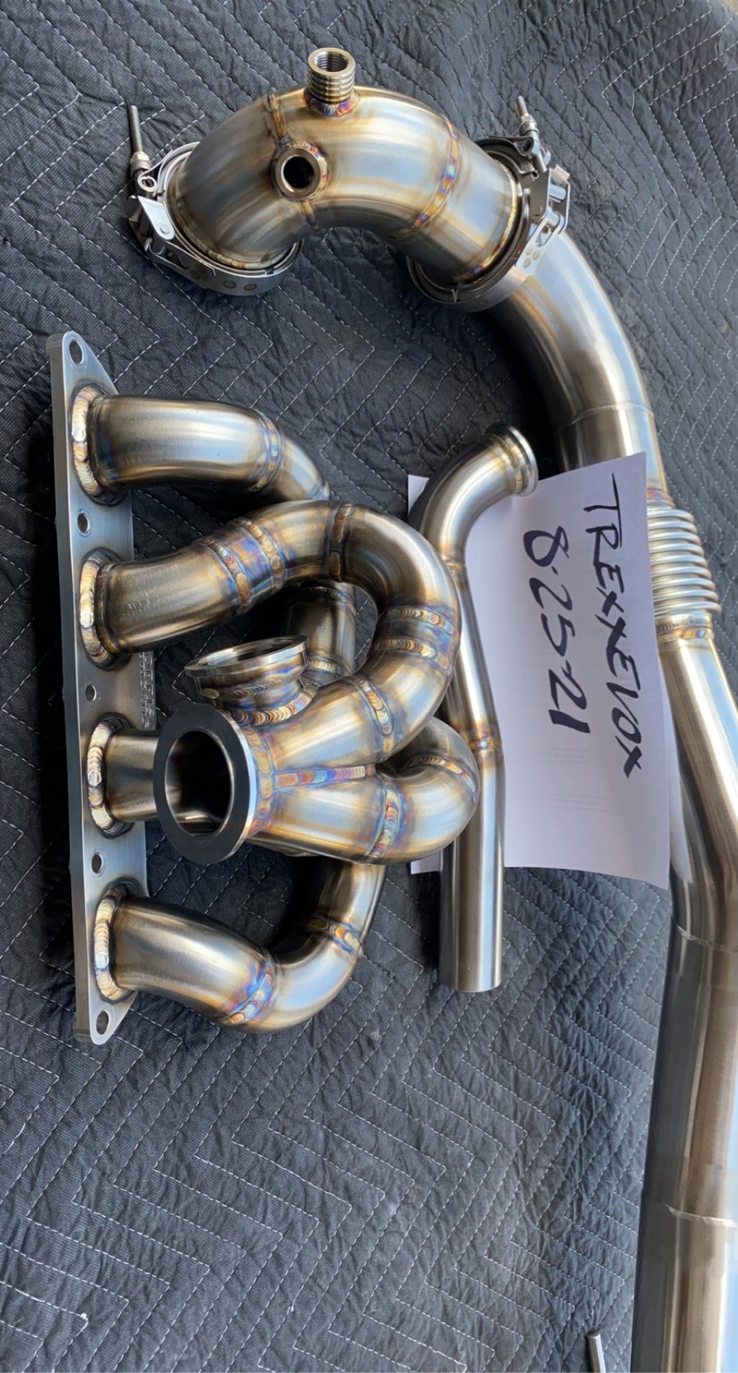 Engine - Exhaust - Bran new morrison fab manifold and hot parts - New - 2003 to 2006 Mitsubishi Lancer Evolution - Las Vegas, NV 89123, United States
