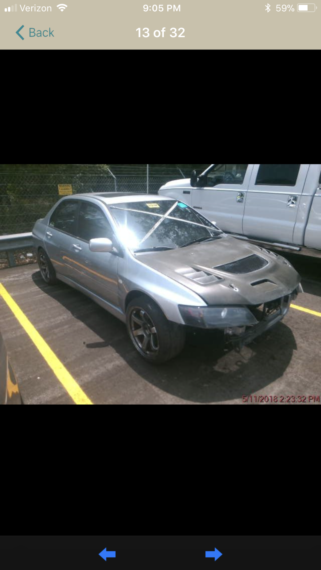 2005 Mitsubishi Lancer Evolution - 2005 evolution shell silver - Used - VIN JA3AH86DX5U026044 - Lansing, MI 48911, United States
