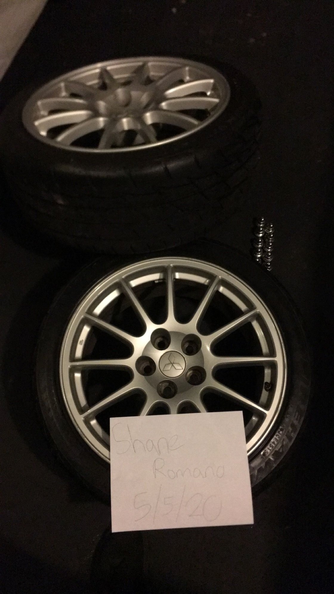 Wheels and Tires/Axles - Enkei stock evo x wheels - Used - Parsippany, NJ 07054, United States