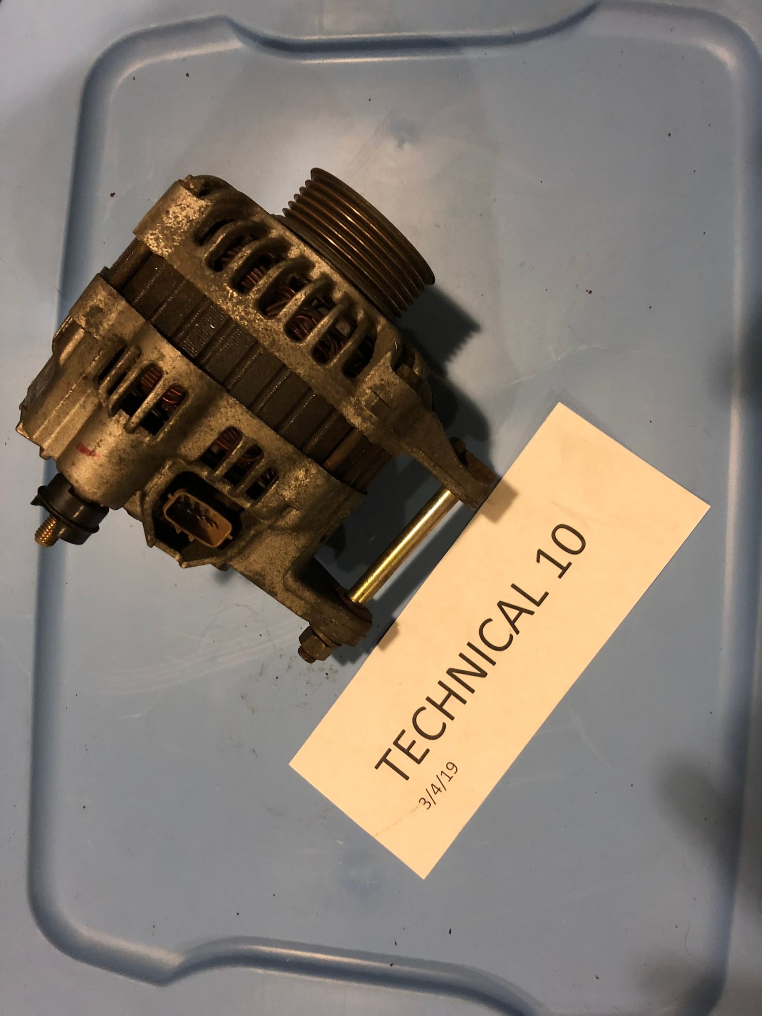 Engine - Electrical - Alternator for Evo 8/9 - Used - 2003 to 2006 Mitsubishi Lancer Evolution - Gambrills, MD 21054, United States