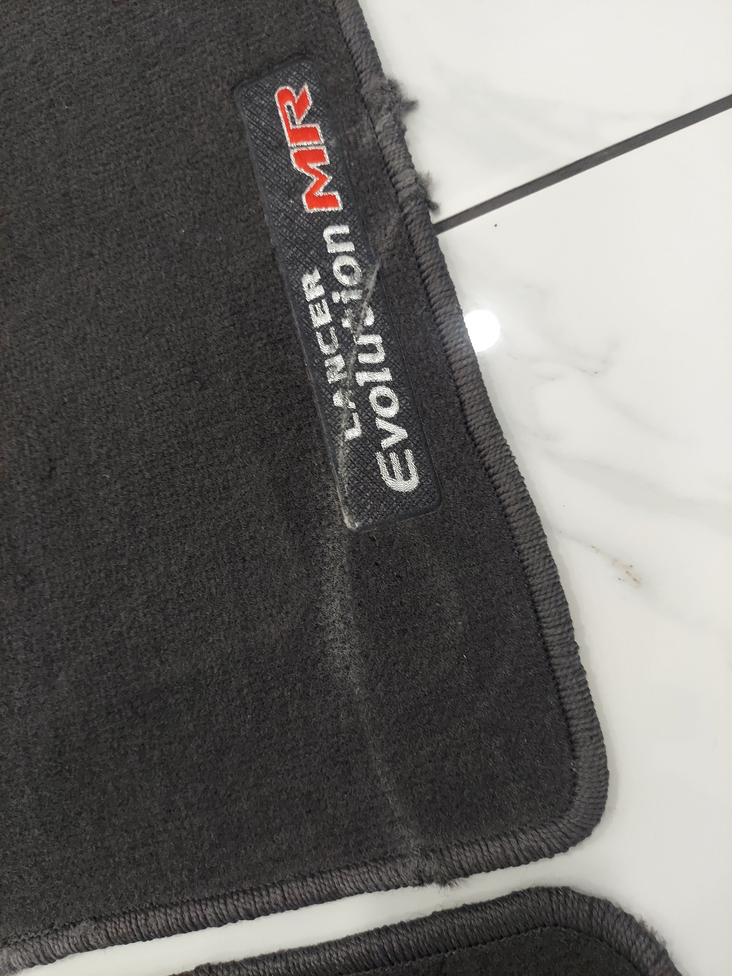 Interior/Upholstery - Set of Evo IX MR floormats (Right Front has damage but the others are like New) - New - 2005 to 2007 Mitsubishi Lancer Evolution - South Chicago Suburbs, IL 60475, United States