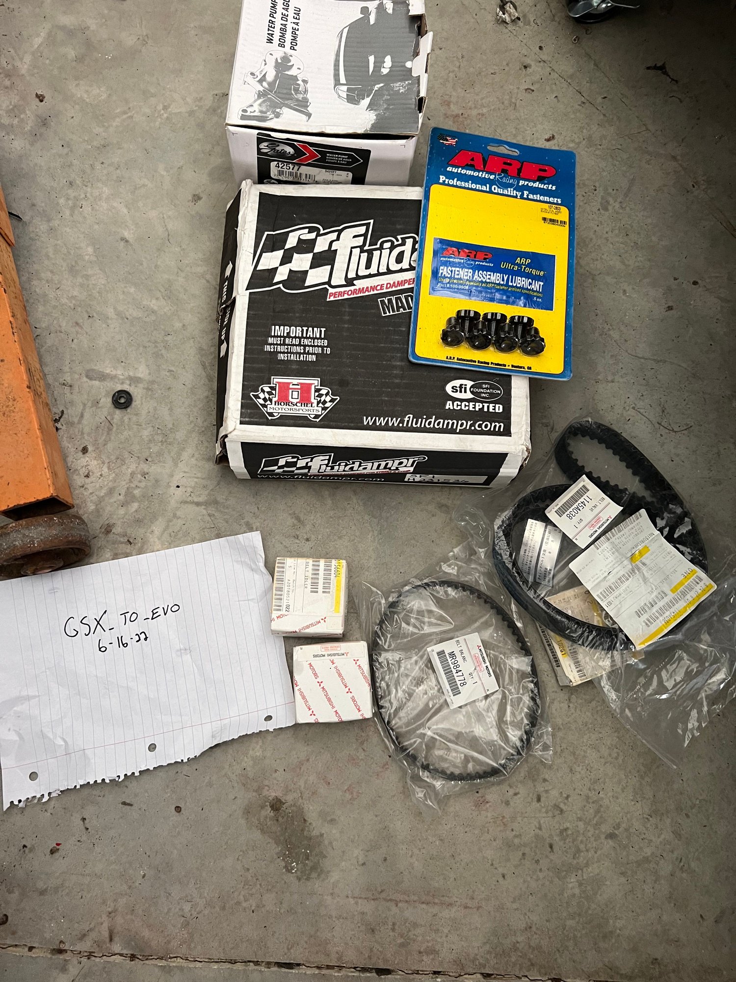 Engine - Complete - Evo 8 longblock. 38K Miles. Knoxville, TN. - Used - 2003 to 2005 Mitsubishi Lancer Evolution - Knoxville, TN 37920, United States
