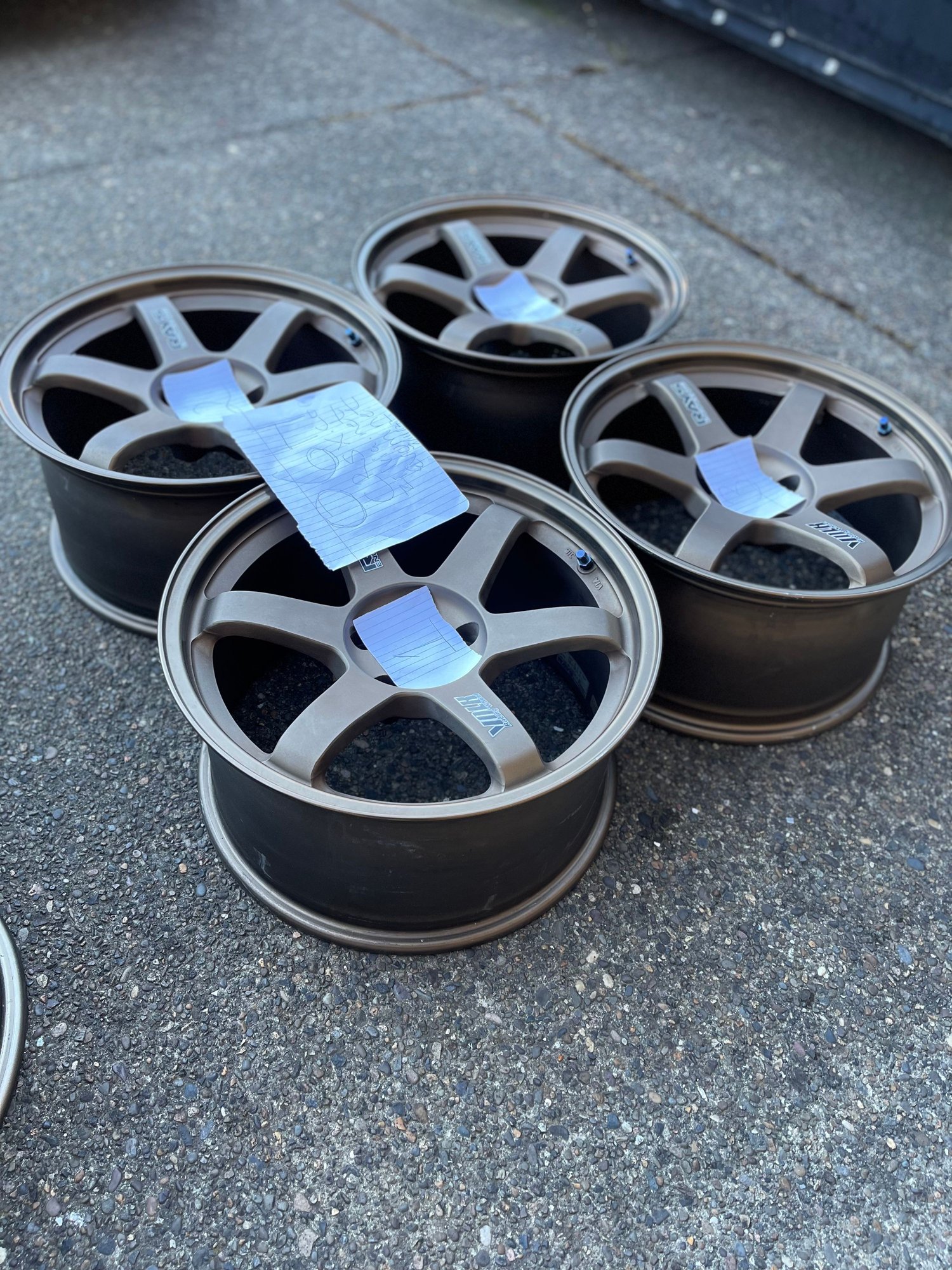 Wheels and Tires/Axles - TE37 17x10+18(4) 5x114.3 PDX - Used - 0  All Models - Portland, OR 97015, United States