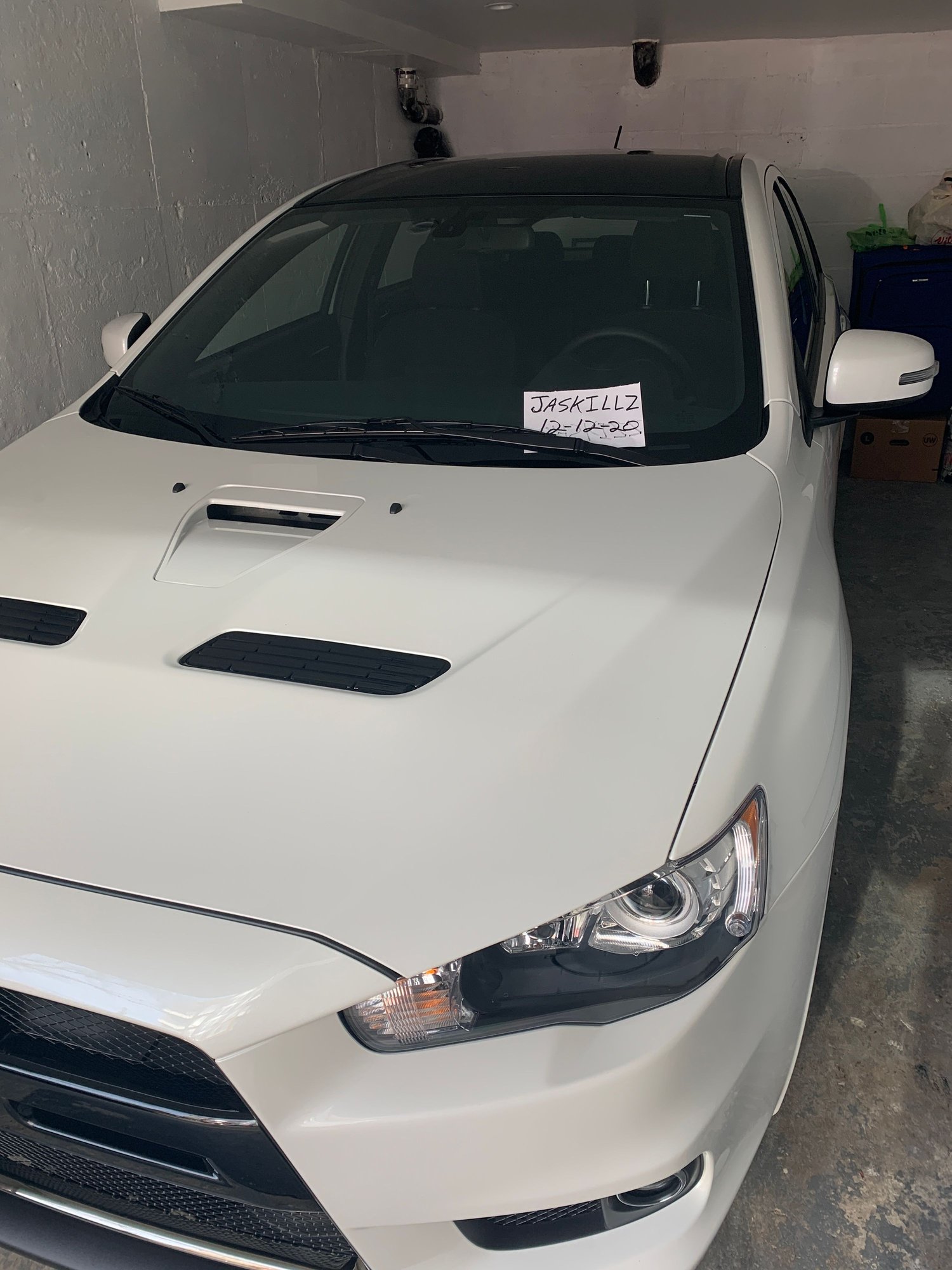 2015 Mitsubishi Lancer Evolution - 2015 Final Edition, Diamond white. 100% Stock - Used - VIN JA32W7FV3FU028877 - 3,500 Miles - 4 cyl - AWD - Manual - Sedan - White - Brooklyn, NY 11235, United States