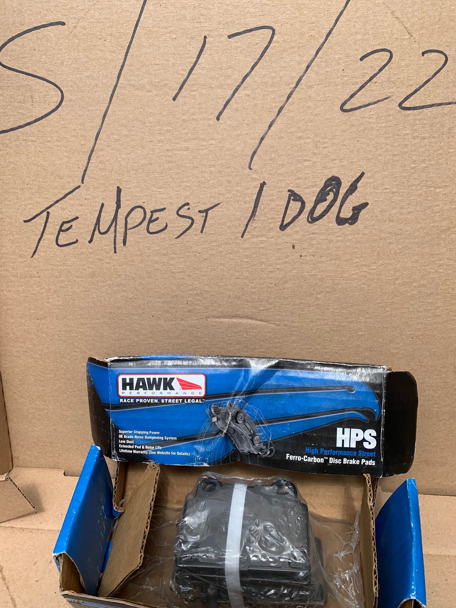 Brakes - Hawk rear brake pads street/track - New - 2011 Mitsubishi Lancer Evolution - West Islip, NY 11795, United States