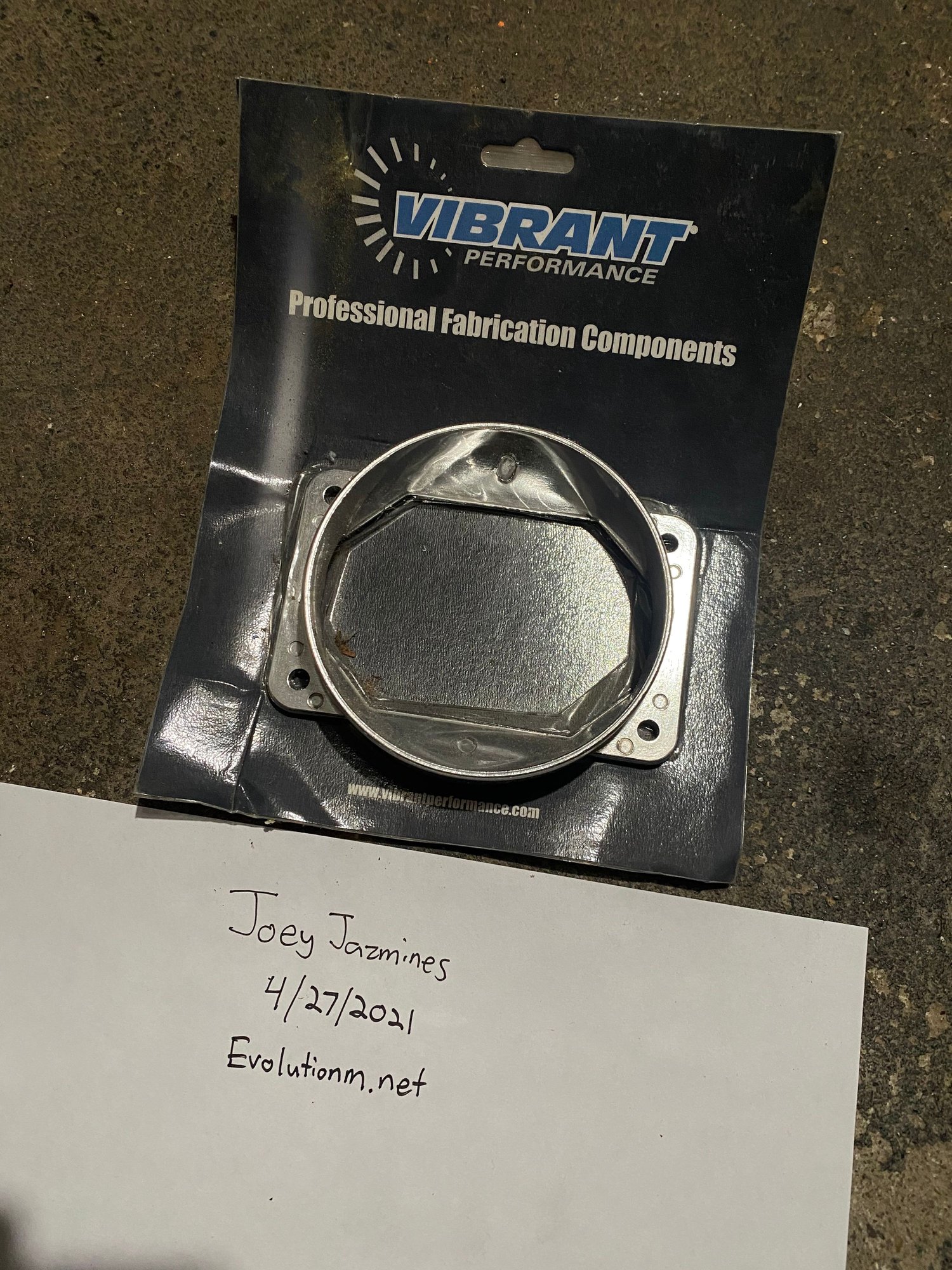 Engine - Intake/Fuel - Unopened Vibrant maf adapter - New - 2003 to 2006 Mitsubishi Lancer Evolution - Selden, NY 11784, United States