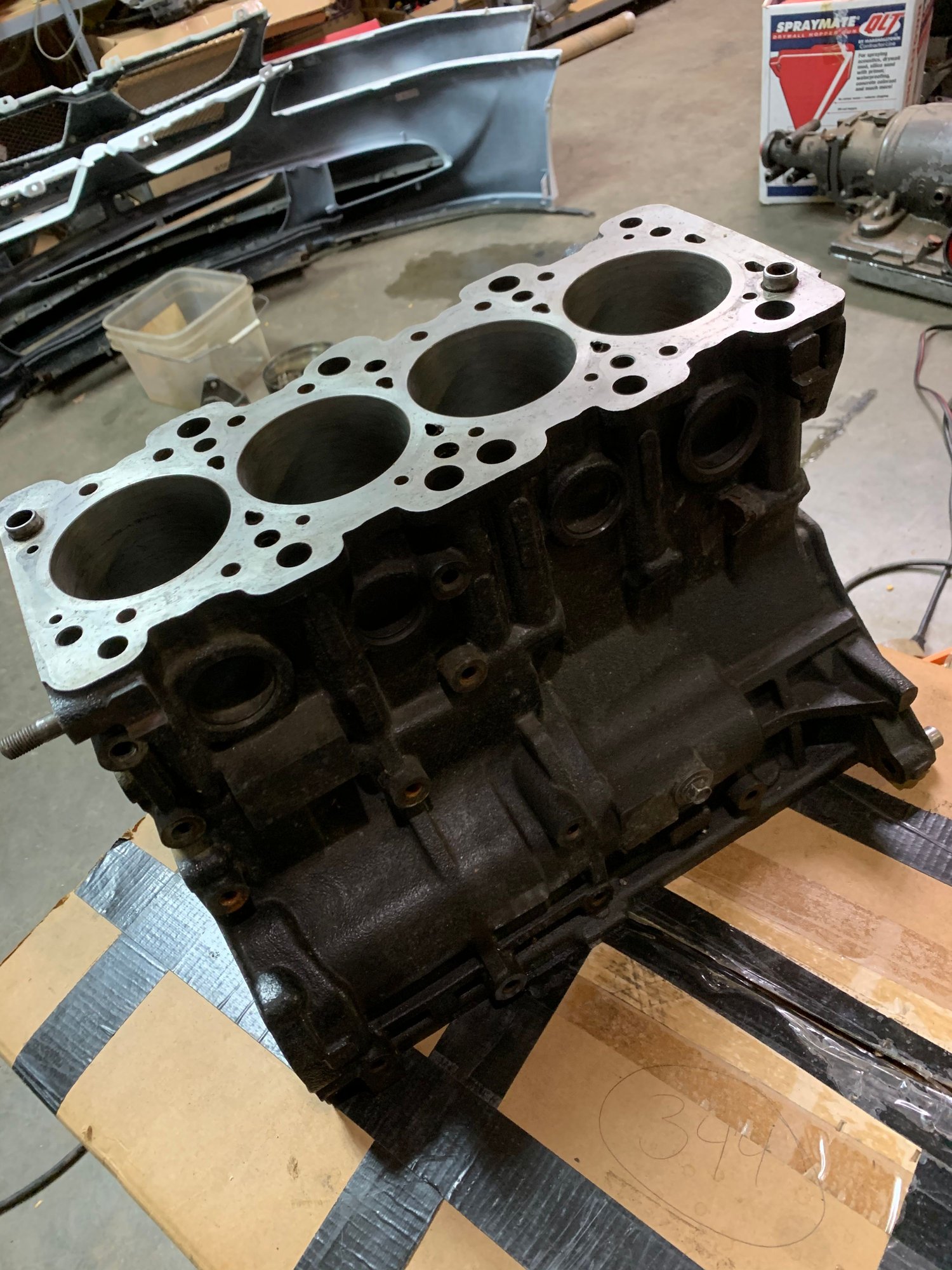 Engine - Complete - Evo 8 block - Used - 2003 to 2005 Mitsubishi Lancer Evolution - Henry, IL 61537, United States