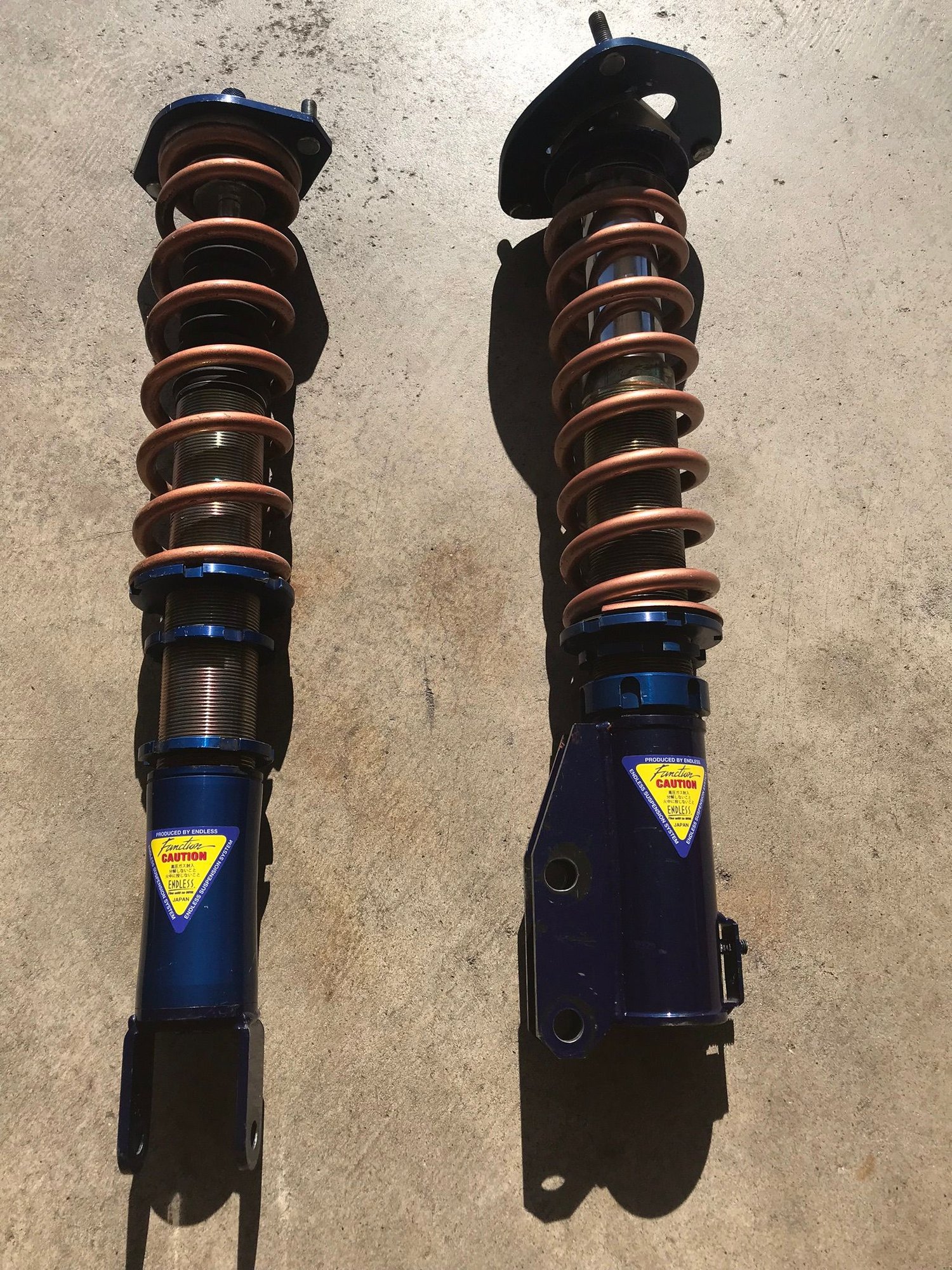 Steering/Suspension - Zeal function coilovers evo 8/9 - Used - 2003 to 2006 Mitsubishi Lancer Evolution - Riverside, CA 92508, United States