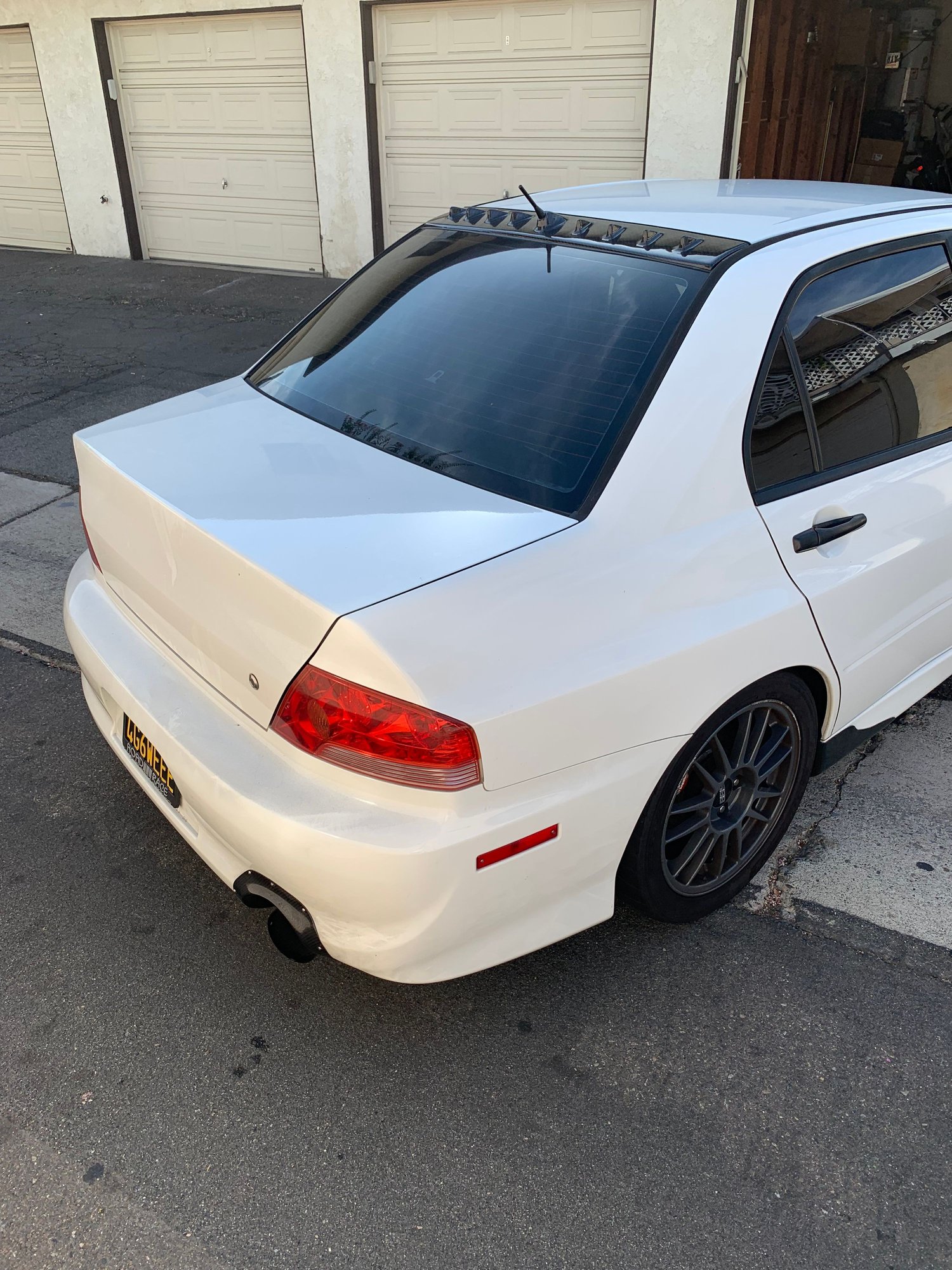 2006 Mitsubishi Lancer Evolution - Ww ix rs - Used - VIN JA3AH36C16U059218 - 99,700 Miles - 4 cyl - AWD - Manual - Sedan - White - Orange County, CA 92708, United States