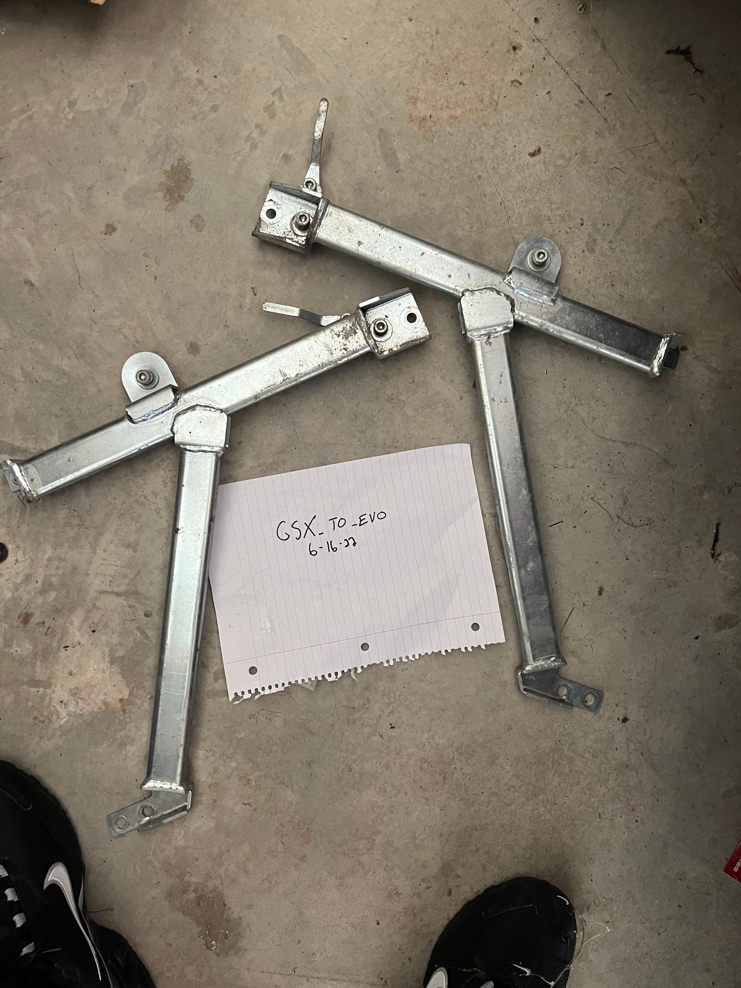 Steering/Suspension - Nagisa Auto Fender Braces - Used - 2001 to 2006 Mitsubishi Lancer Evolution - Knoxville, TN 37920, United States