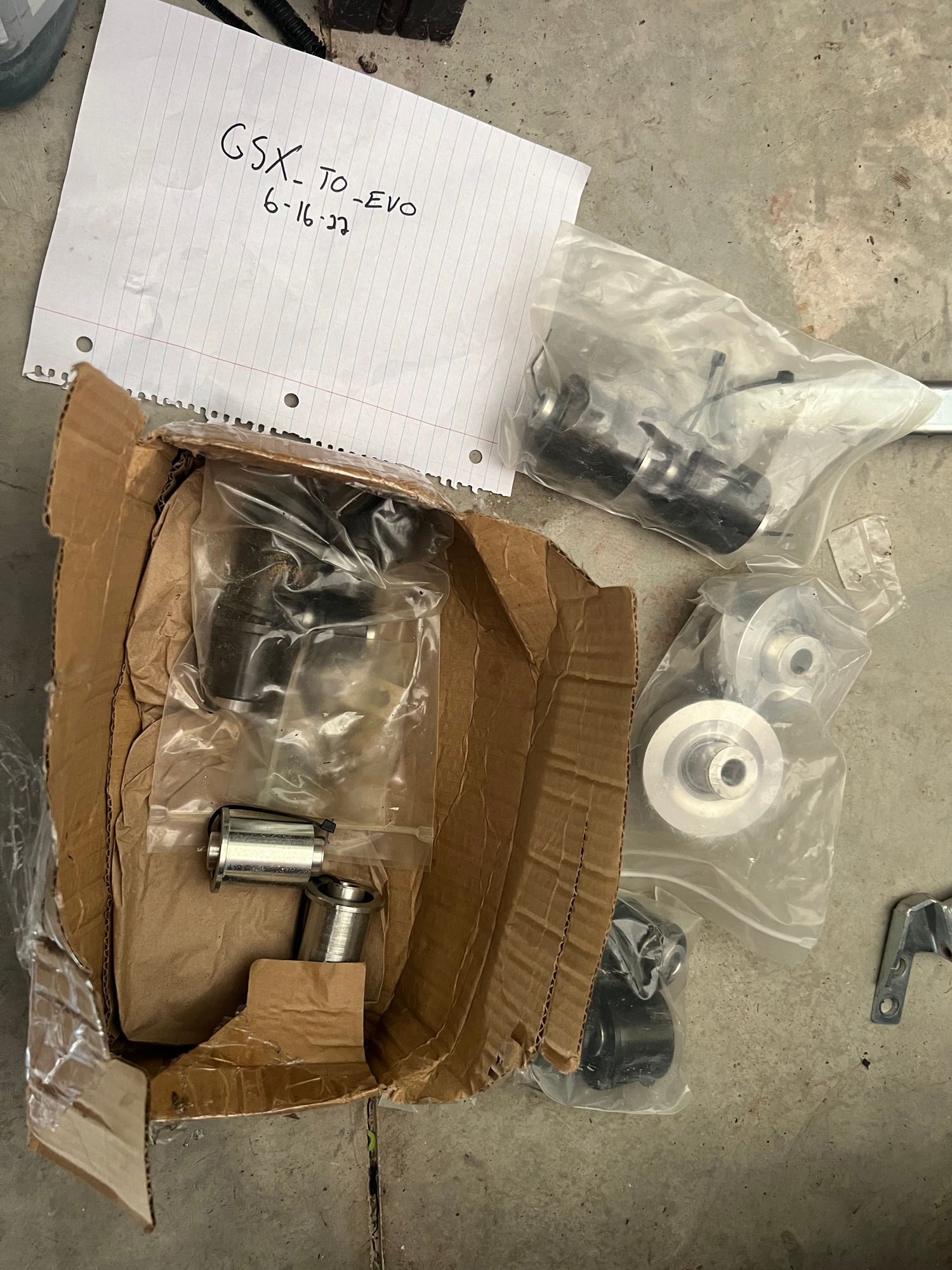 Steering/Suspension - ESM Spherical suspension bushings, master kit. - New - 2001 to 2006 Mitsubishi Lancer Evolution - Knoxville, TN 37920, United States