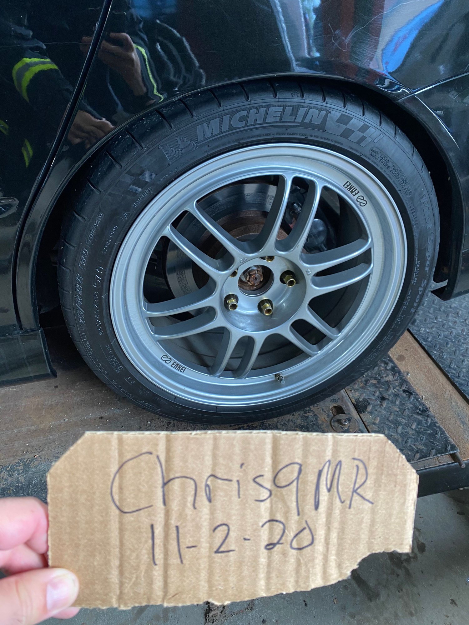 Wheels and Tires/Axles - Enkei RPF1 18X8 - Used - All Years Mitsubishi Lancer Evolution - Rehoboth, MA 02769, United States