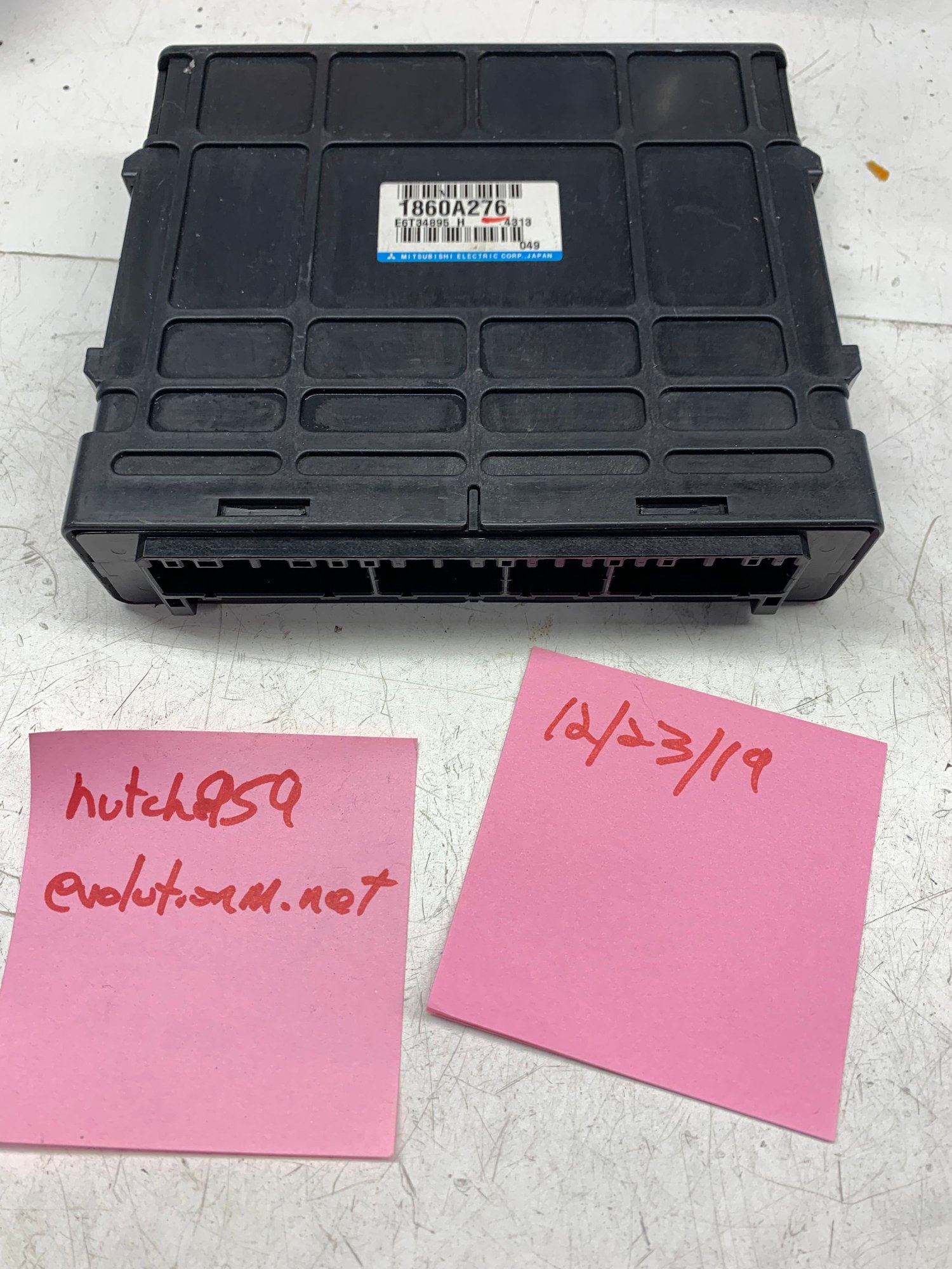 Engine - Electrical - Evo 8 ECU - Used - 2003 to 2005 Mitsubishi Lancer Evolution - Signal Mountain, TN 37377, United States