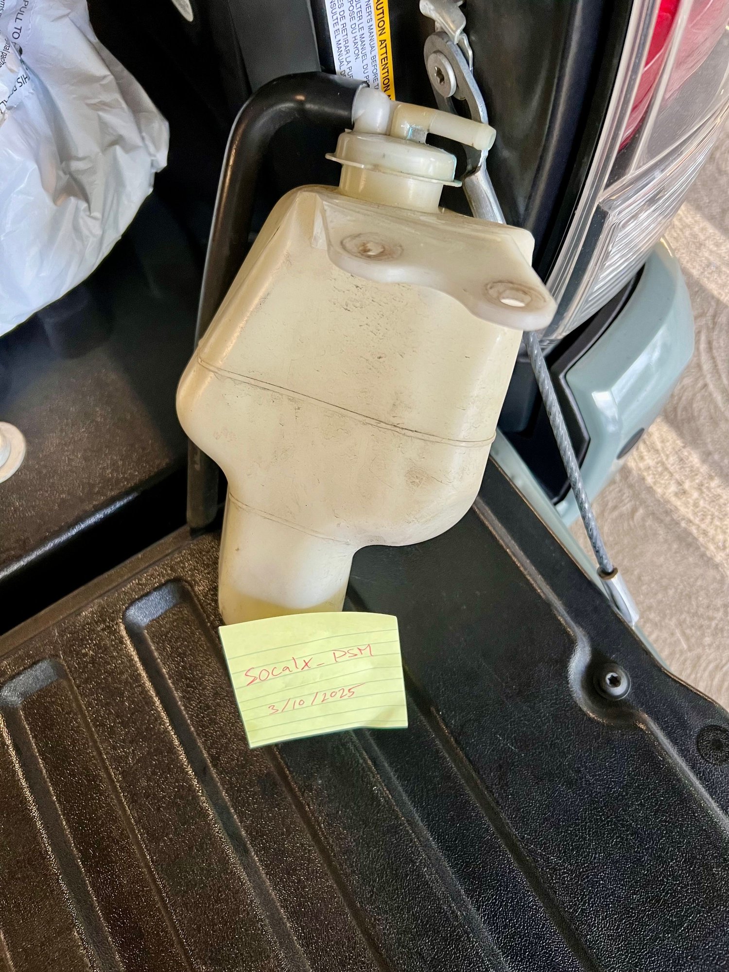 Miscellaneous - Evo 8/9 OEM Coolant Overflow - Used - 0  All Models - Los Angeles, CA 90017, United States