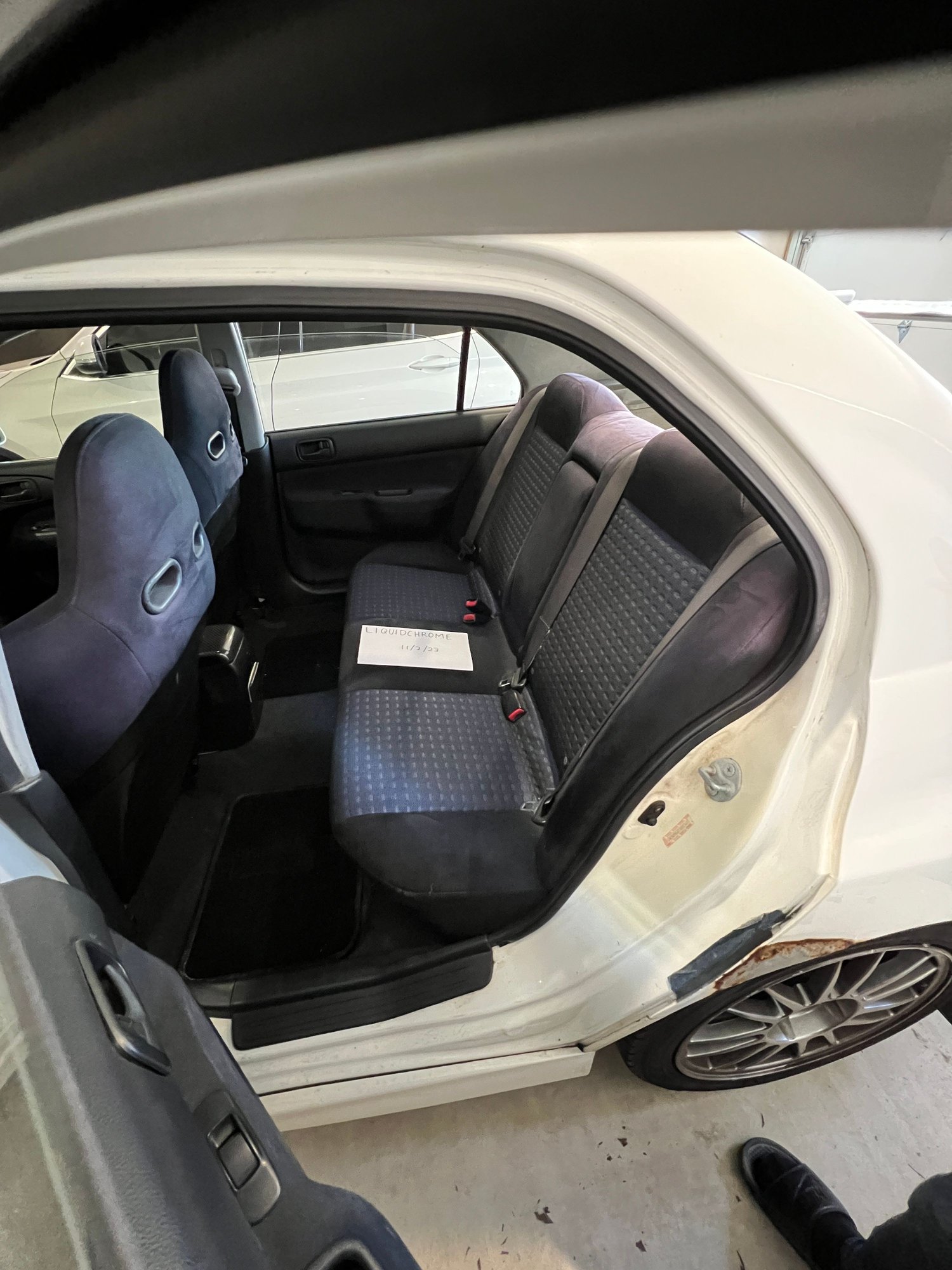 2005 Mitsubishi Lancer Evolution - 2005 Evo 8 MR - needs lot of work - Used - VIN JA3AH86D55U011435 - 190,000 Miles - 4 cyl - AWD - Manual - Sedan - White - River Edge, NJ 07661, United States