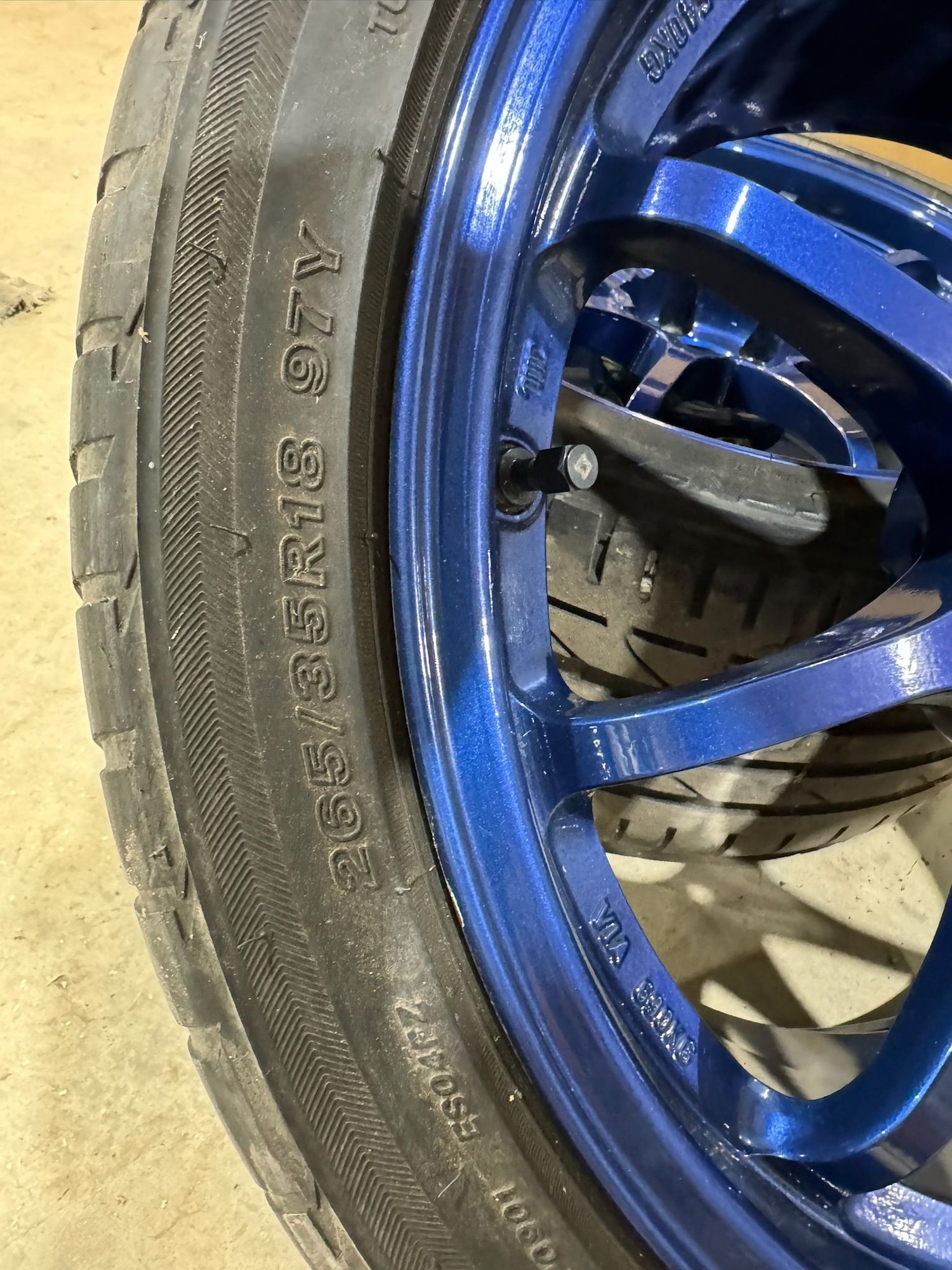 Wheels and Tires/Axles - VOLK ce28n hyper blue! - Used - All Years Mitsubishi Lancer Evolution - Boise, ID 83702, United States