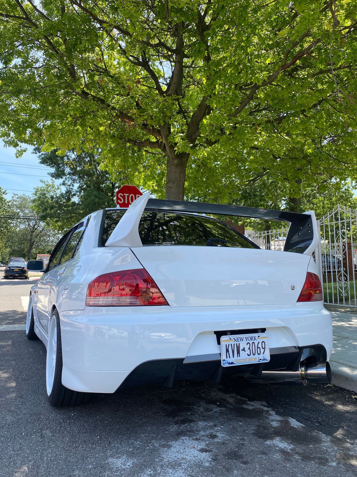 2006 Mitsubishi Lancer Evolution - Wicked White Evo 9 - Used - VIN JA3AH86C56U044850 - 68,000 Miles - 4 cyl - AWD - Manual - Sedan - White - South Ozone Park, NY 11420, United States