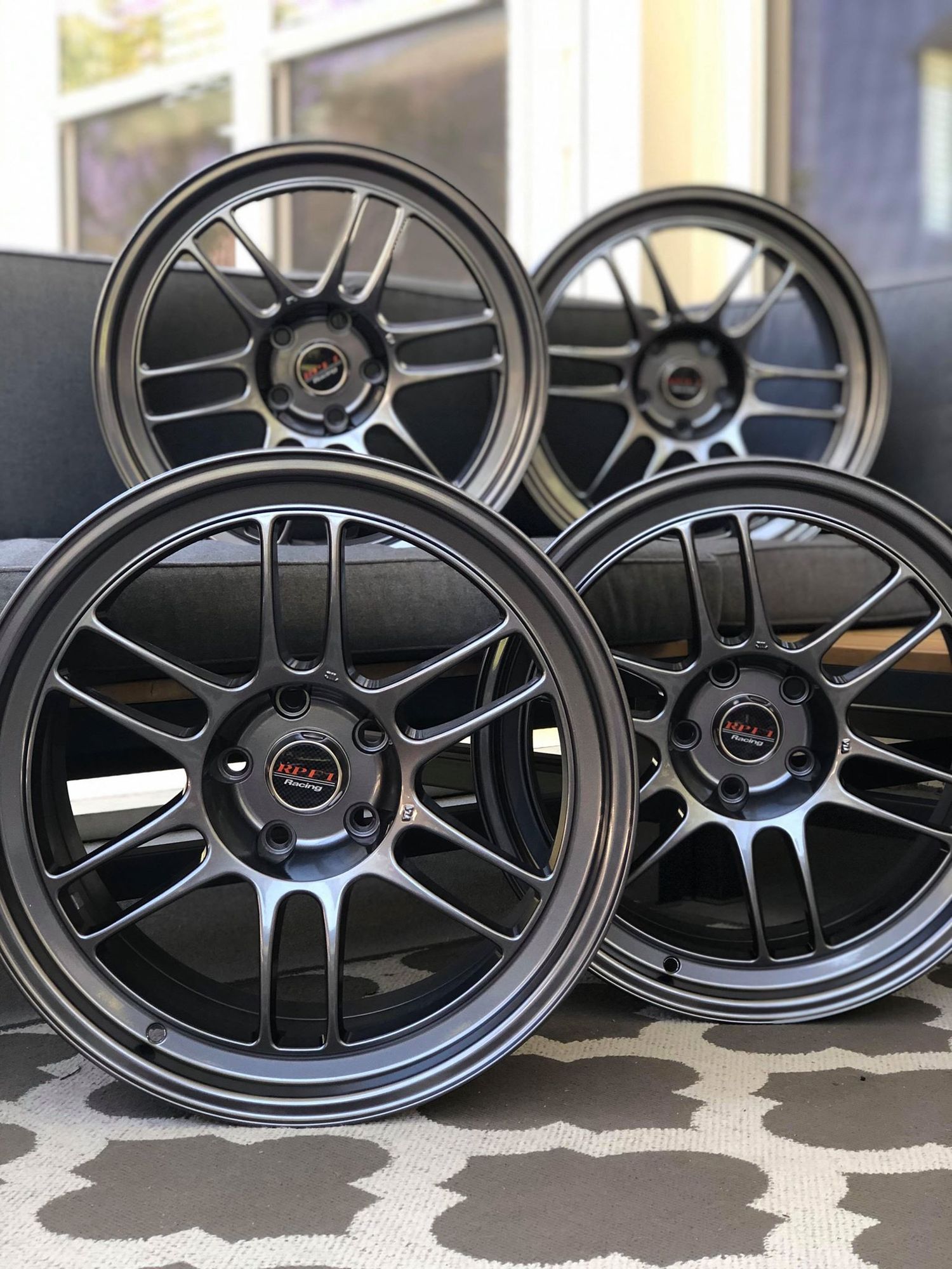 Wheels and Tires/Axles - RPF1s - Used - 2008 to 2015 Mitsubishi Lancer Evolution - Summerville, SC 29486, United States